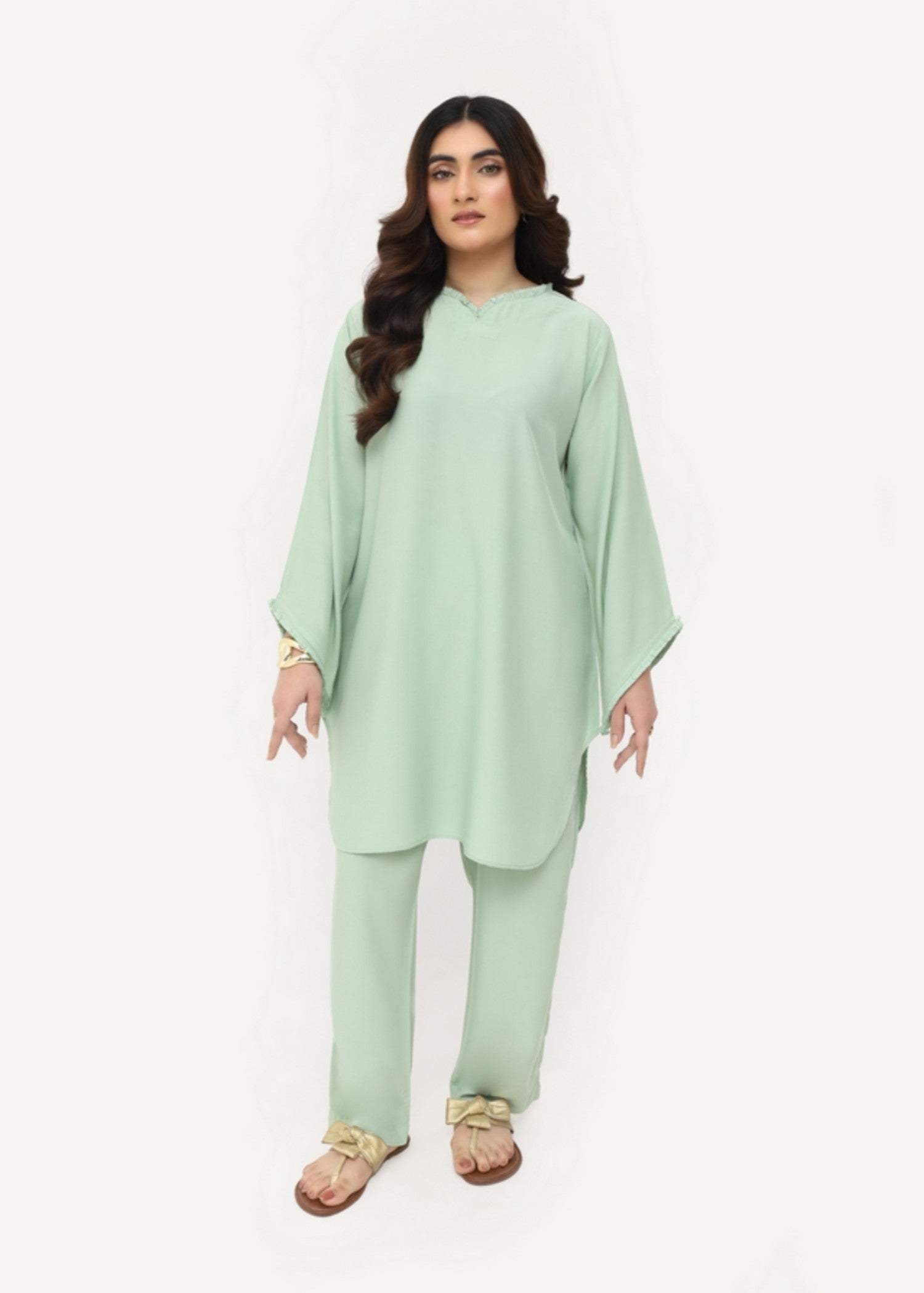polycotton Co Ord Sets in Aquamarine
