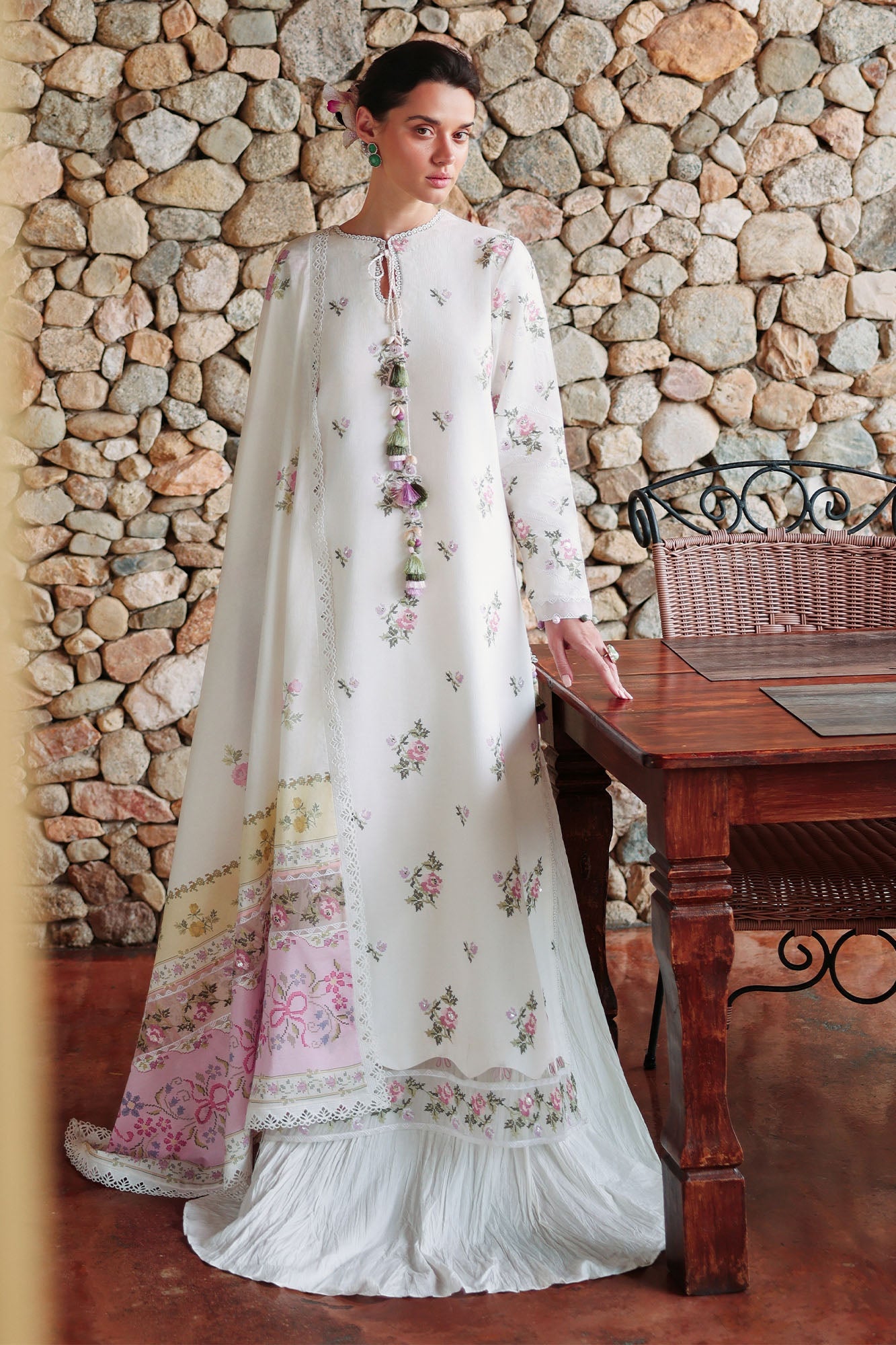 Eid Lawn Edit – Garden Ivory