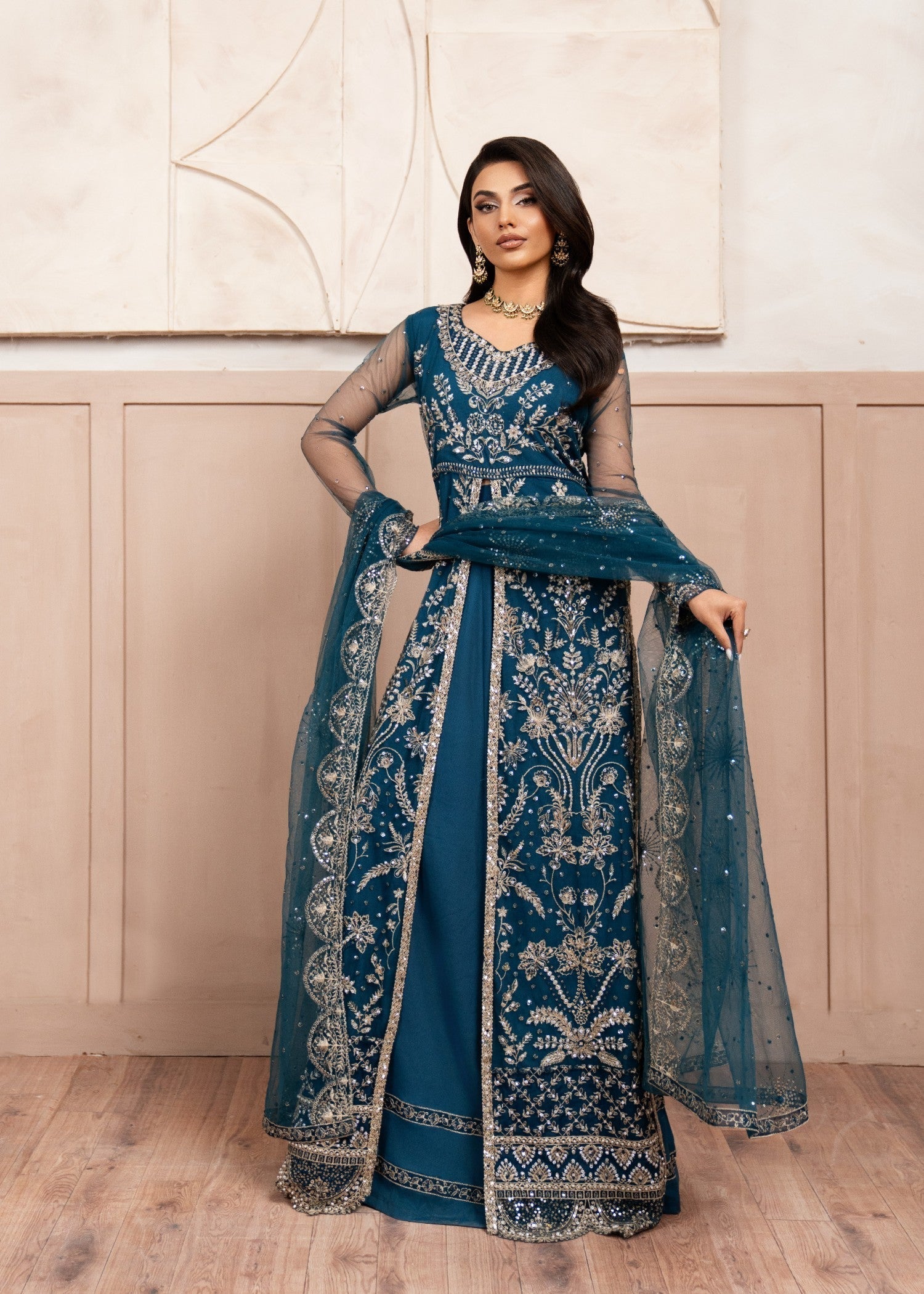 net Maxi in Teal