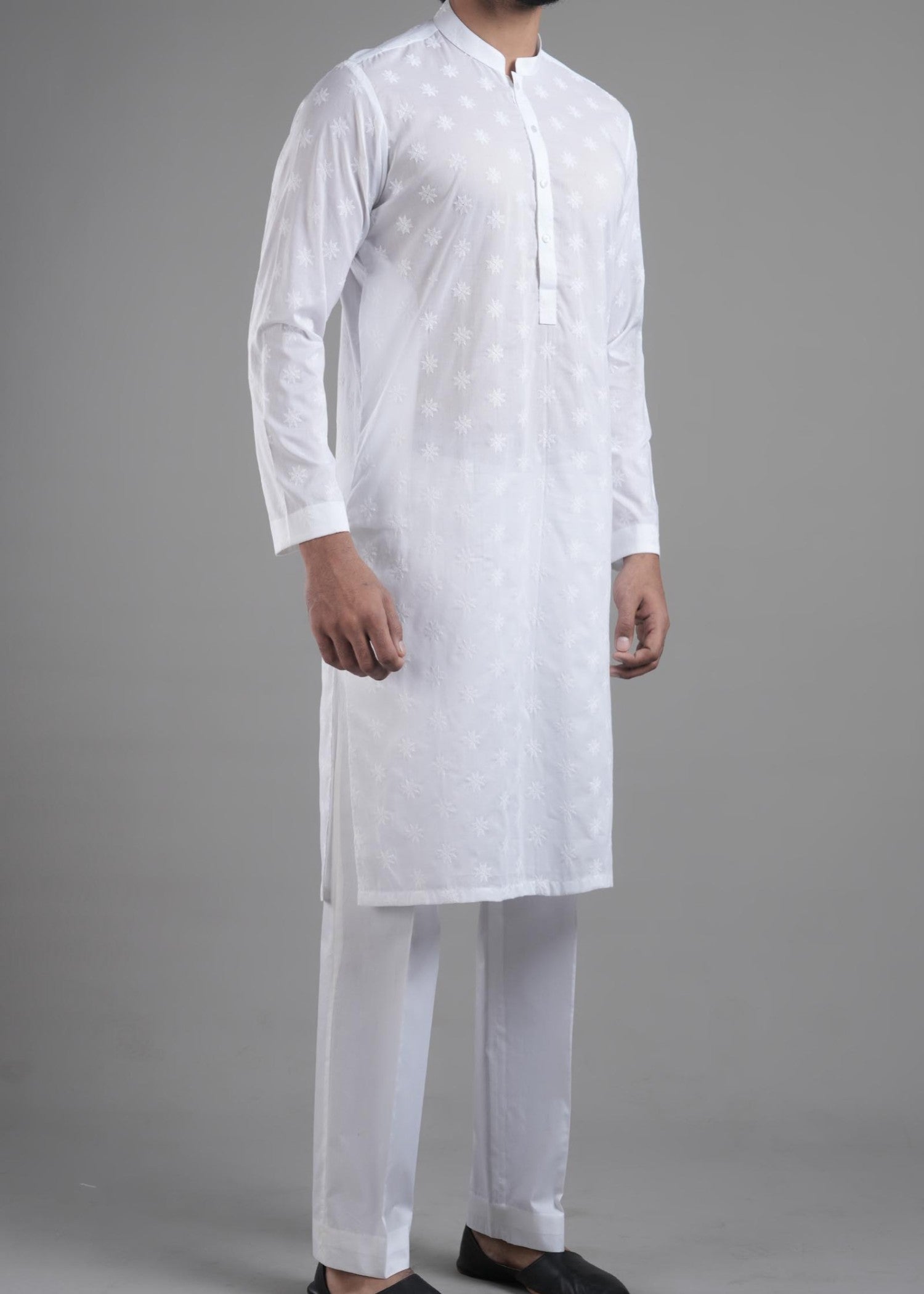 cotton Kurta in White