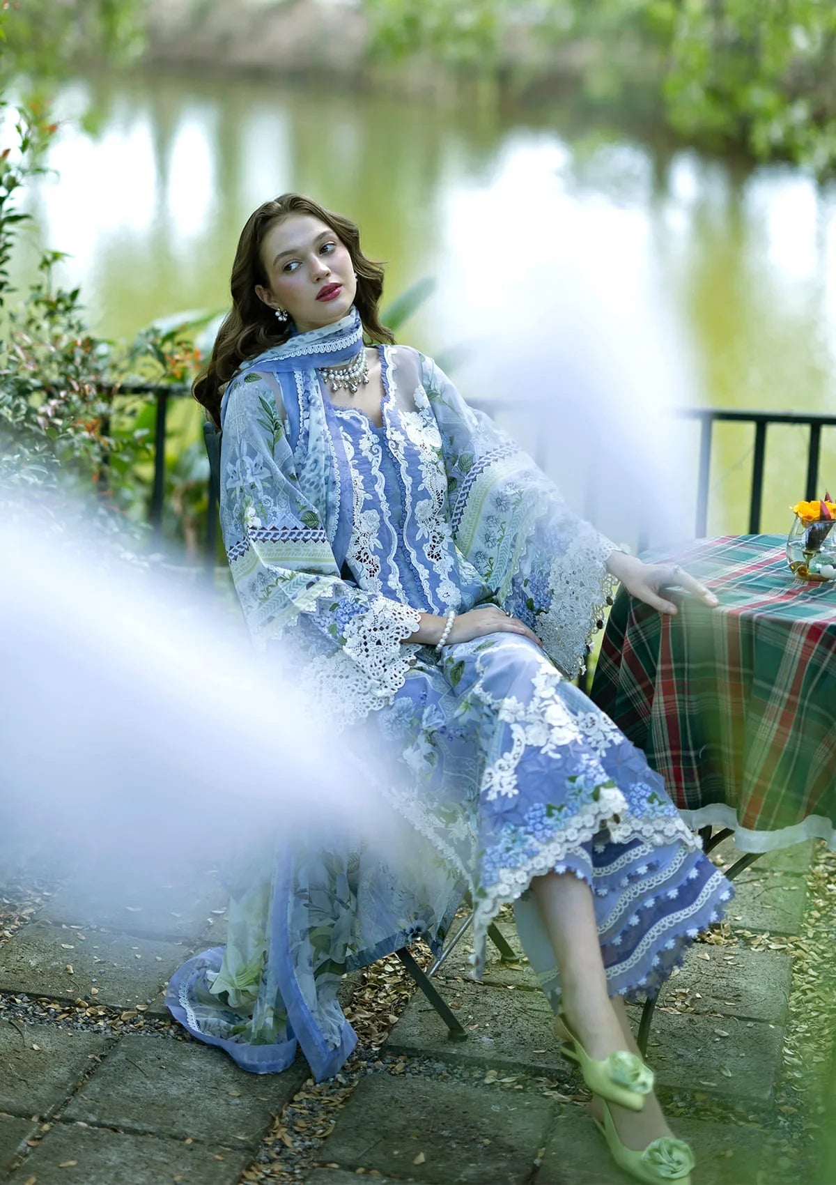 Signature Embroidered Lawn Prints – ESA-8B ANASTASSIA