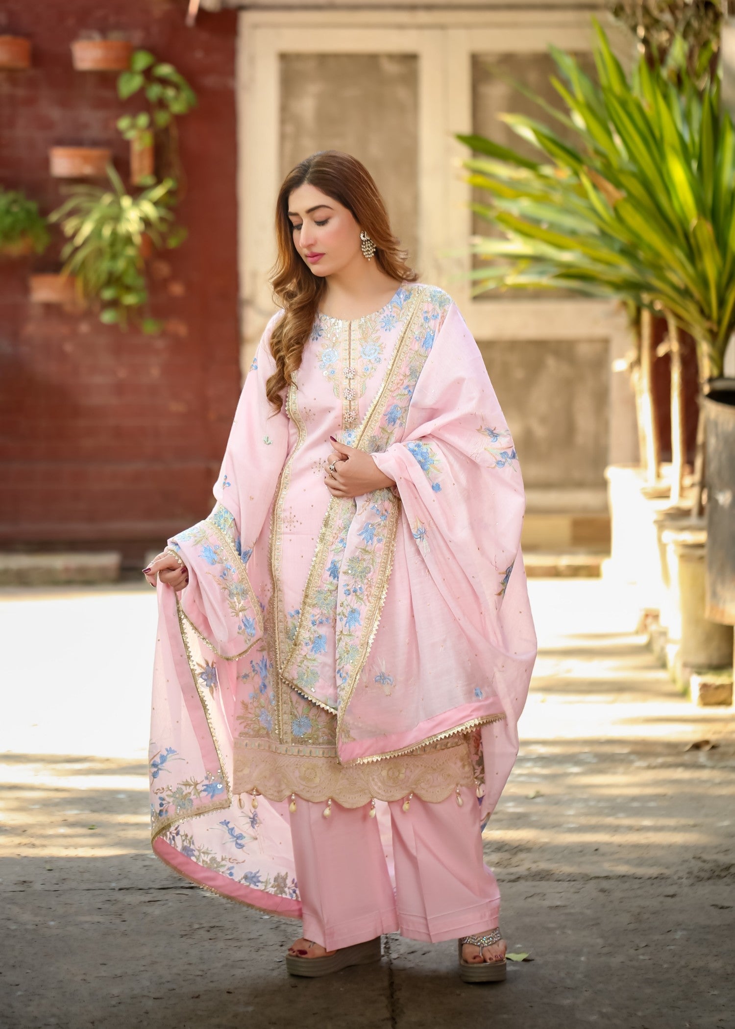 cotton Unstitched in Baby pink