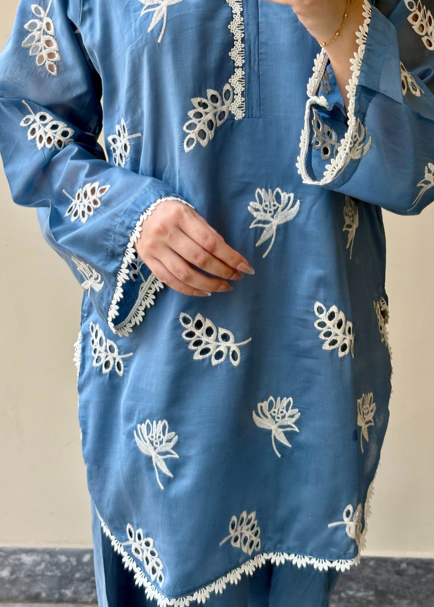 paper lawn Co Ord Sets in Black