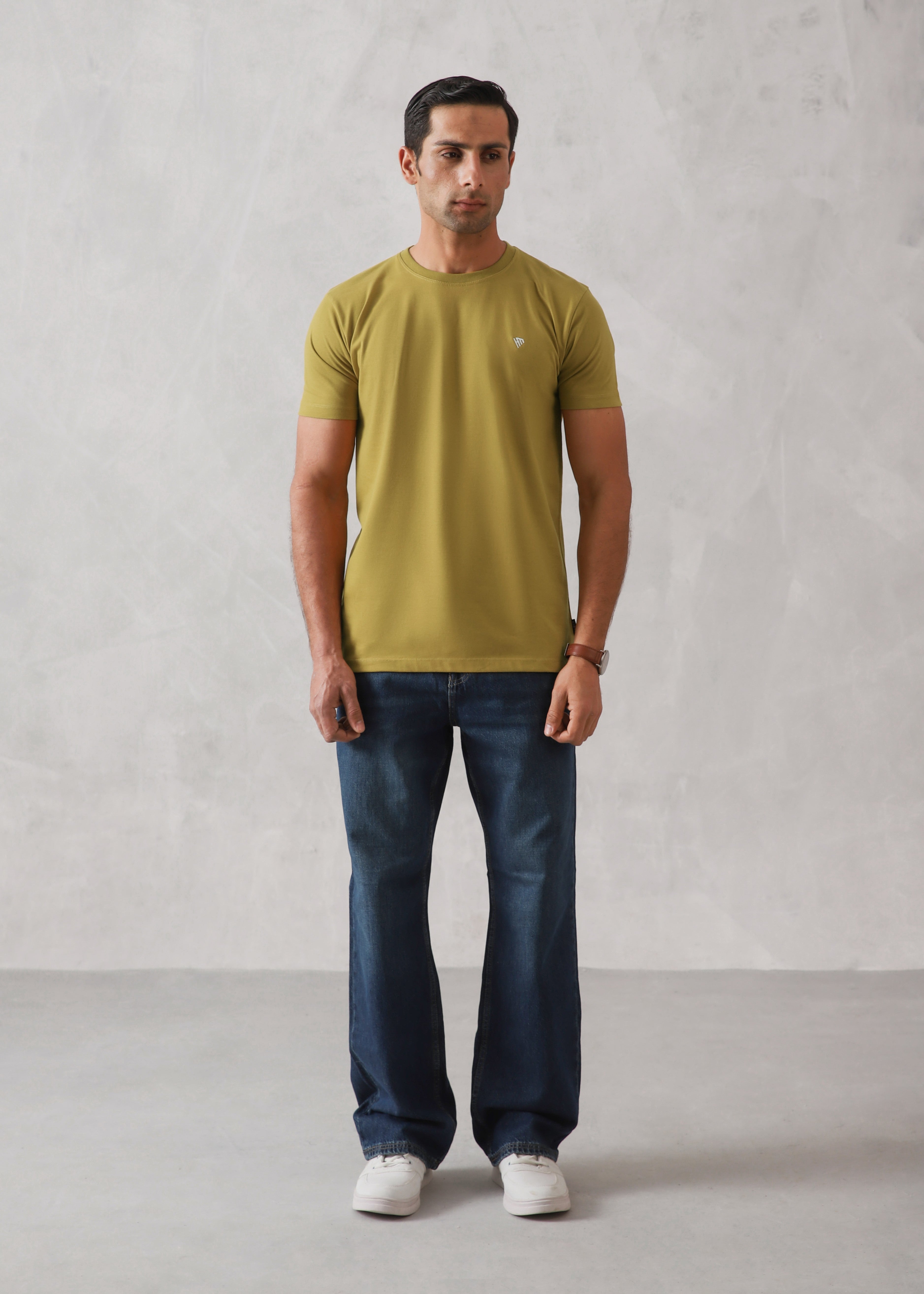 cotton T Shirt in Goldenrod