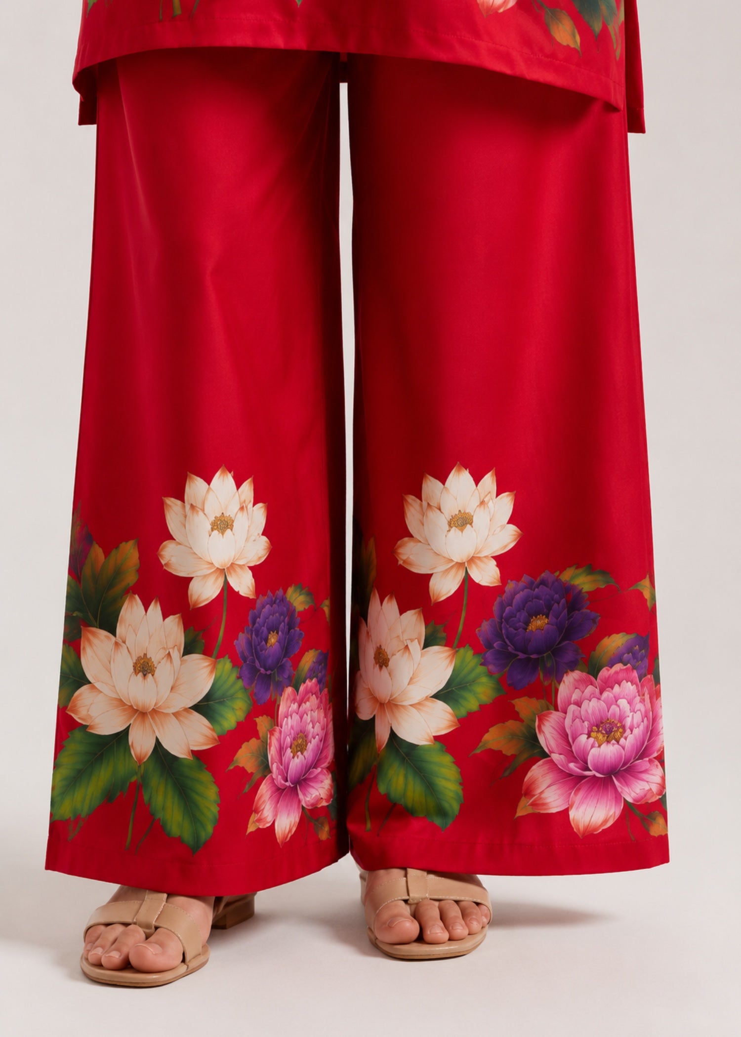 poly grip Co Ord Sets in Red