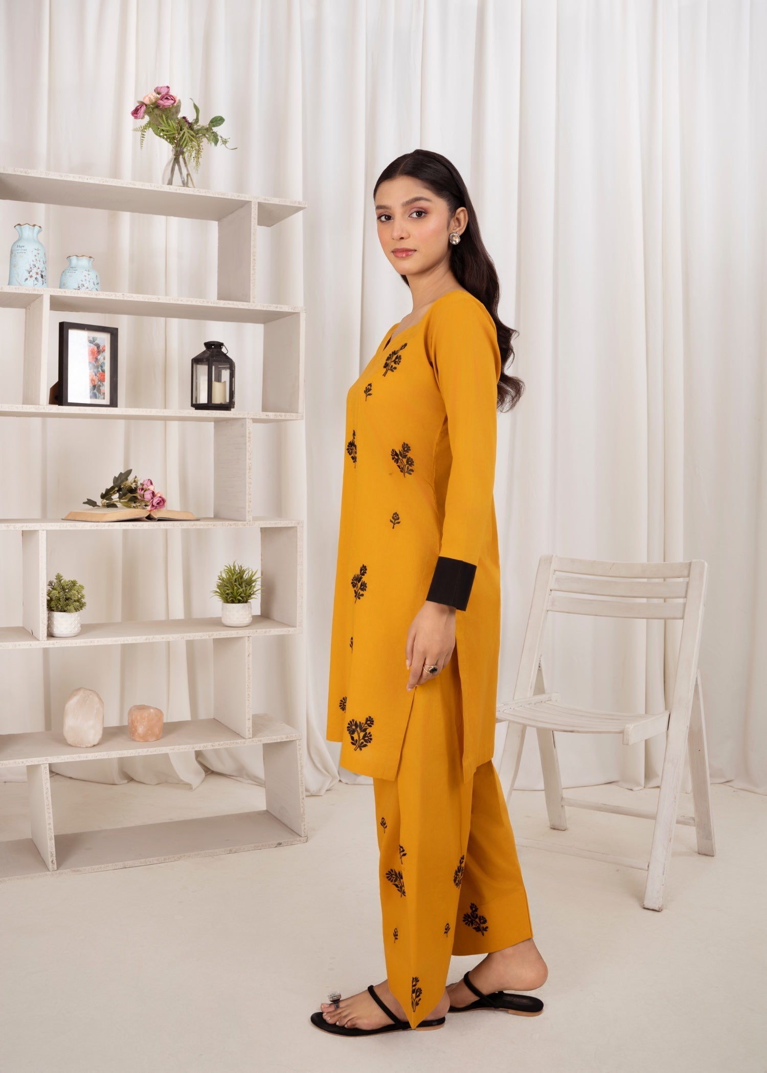 lawn Co Ord Sets in Goldenrod