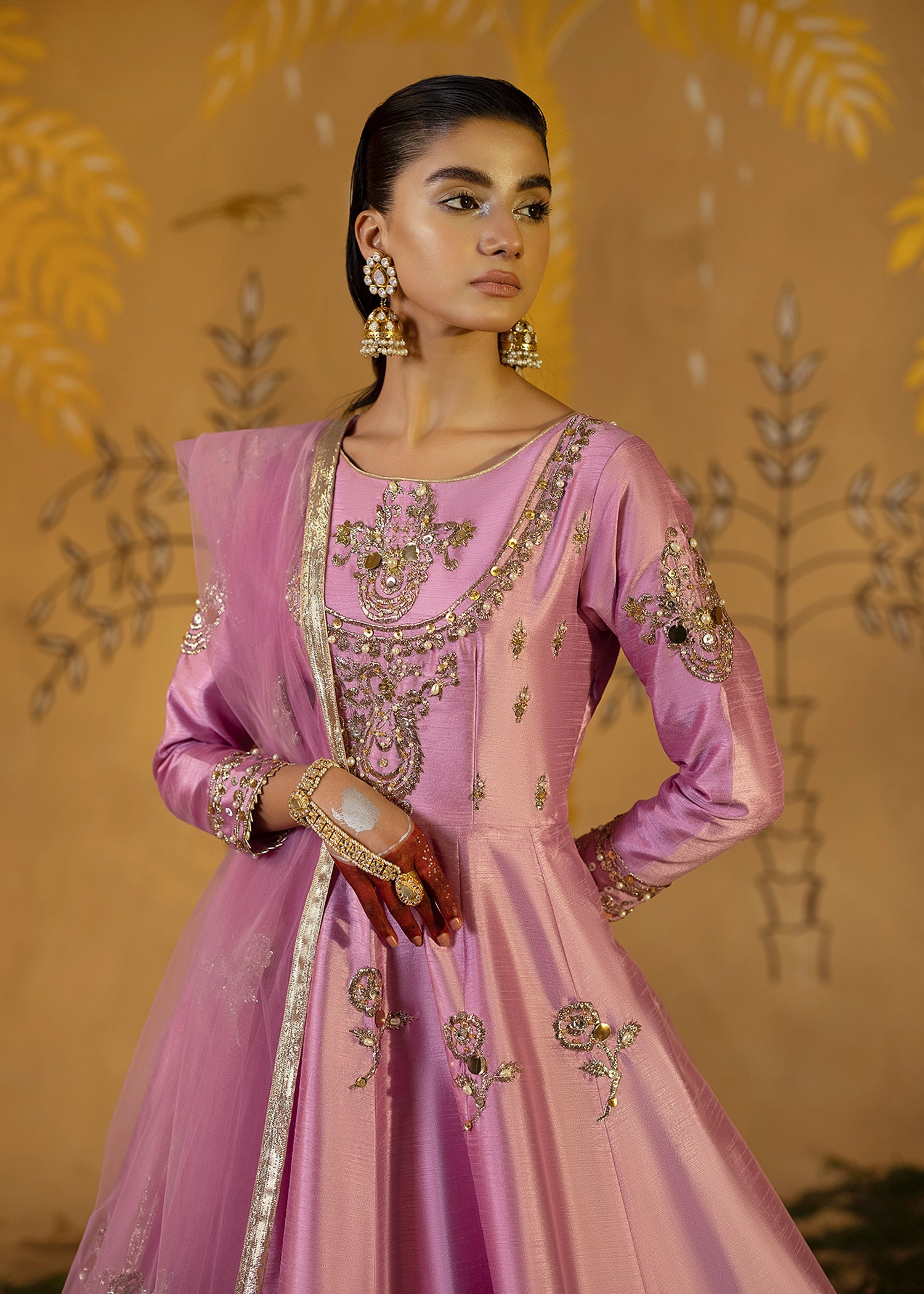 silk Maxi in Purple