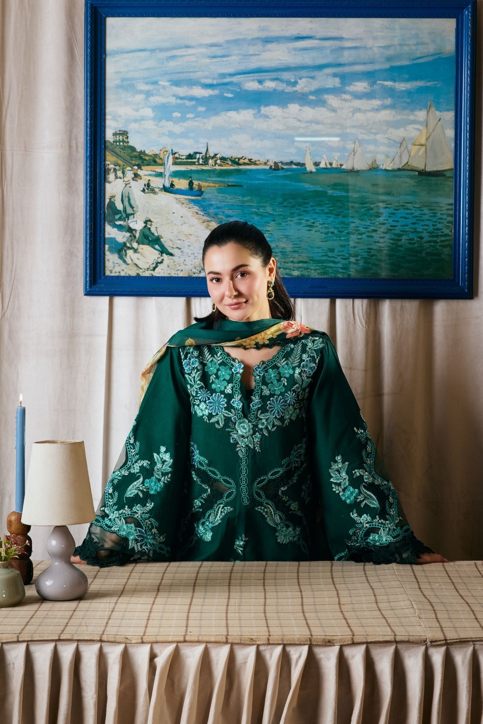 Eid Luxury Lawn – Maheer