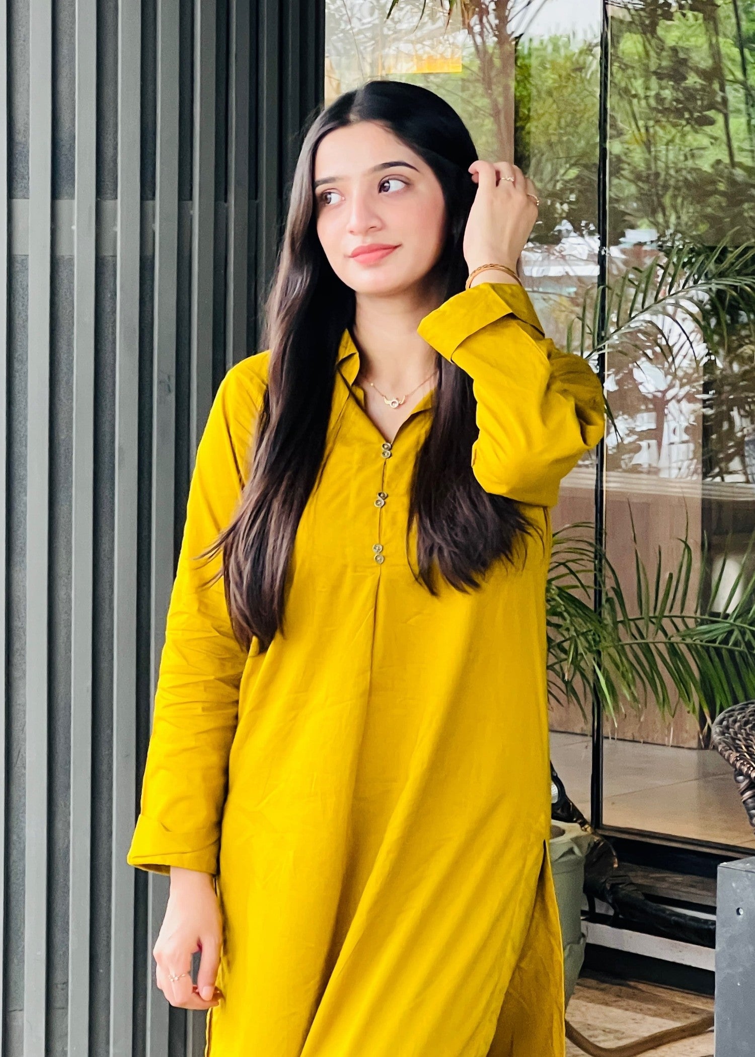 cotton Co Ord Sets in Mellow yellow