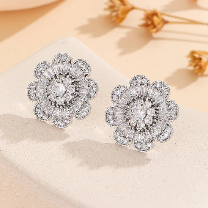 Studs in Silver Color by - Trendy Women Studs SRX4758