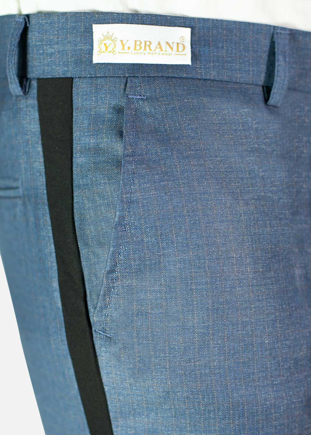 suiting Pants in Steel blue