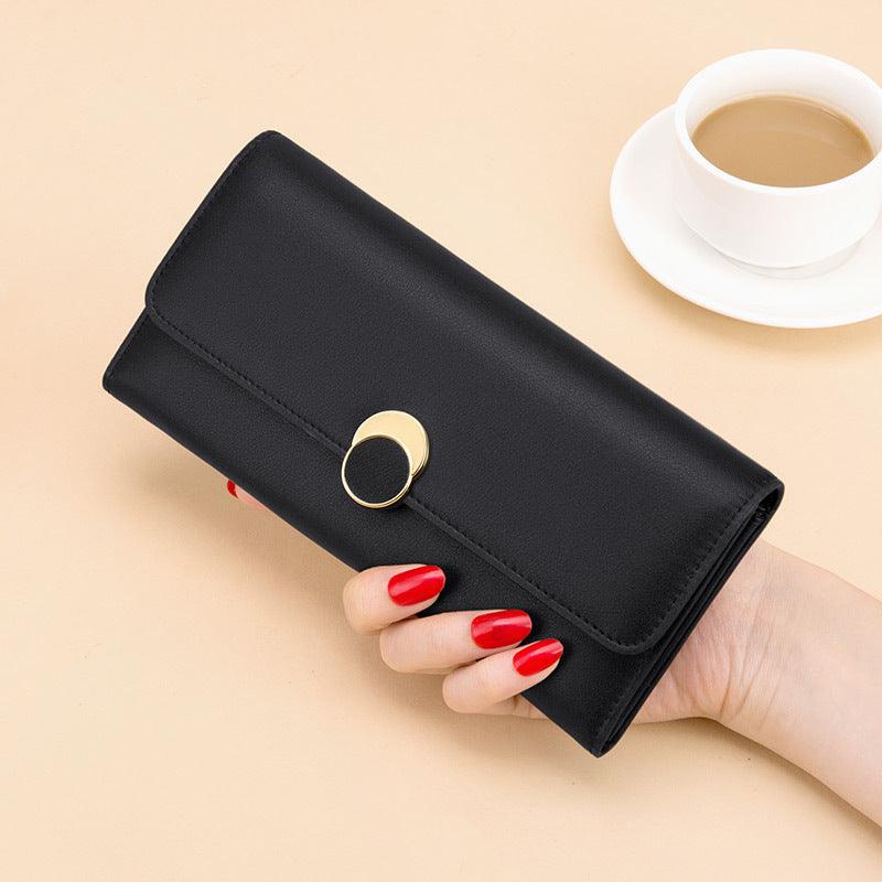 Women's Wallet Long Genuine Leather Large Capacity