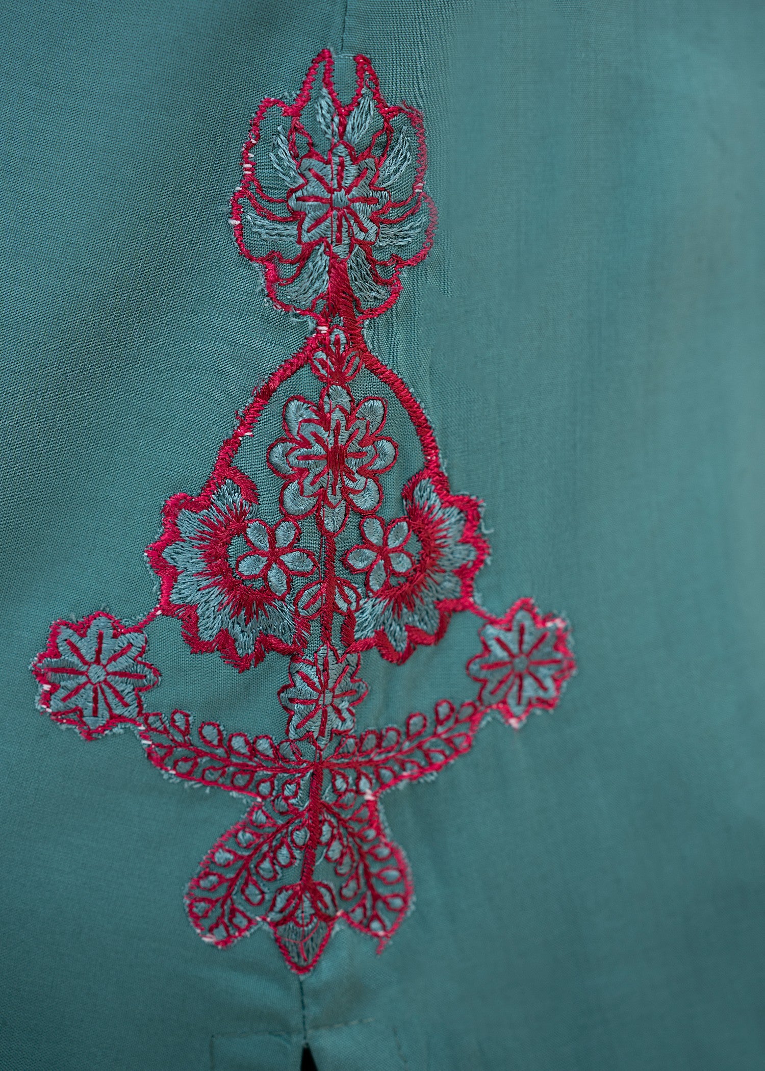 linen Kurta Set in Teal