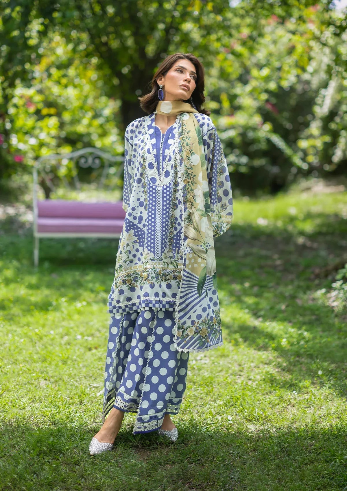 Bridgerton Prints Lawn – EPB-5A VIOLETTE