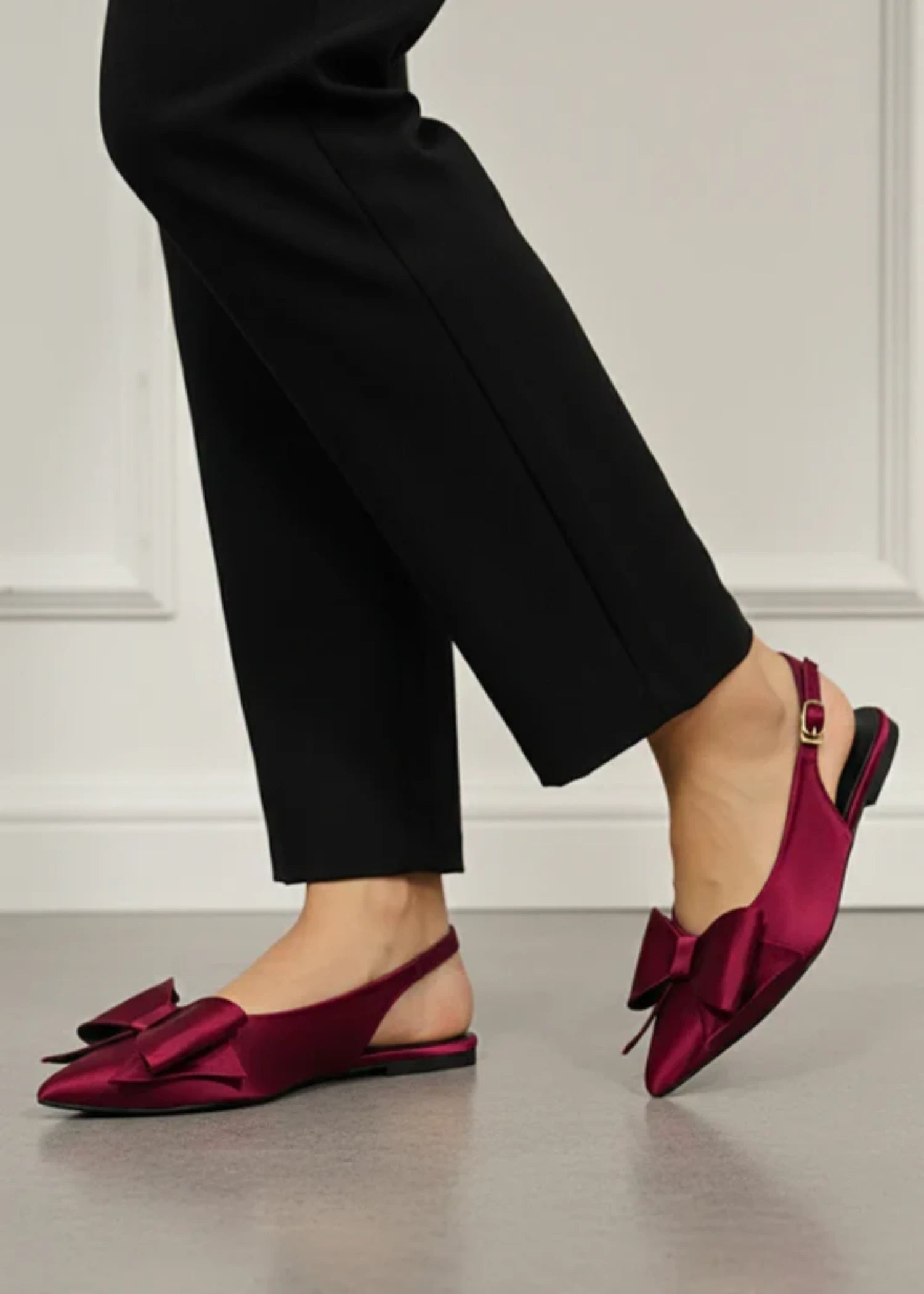 Sandals in Maroon by - High Quality Women Sandals FCB2046