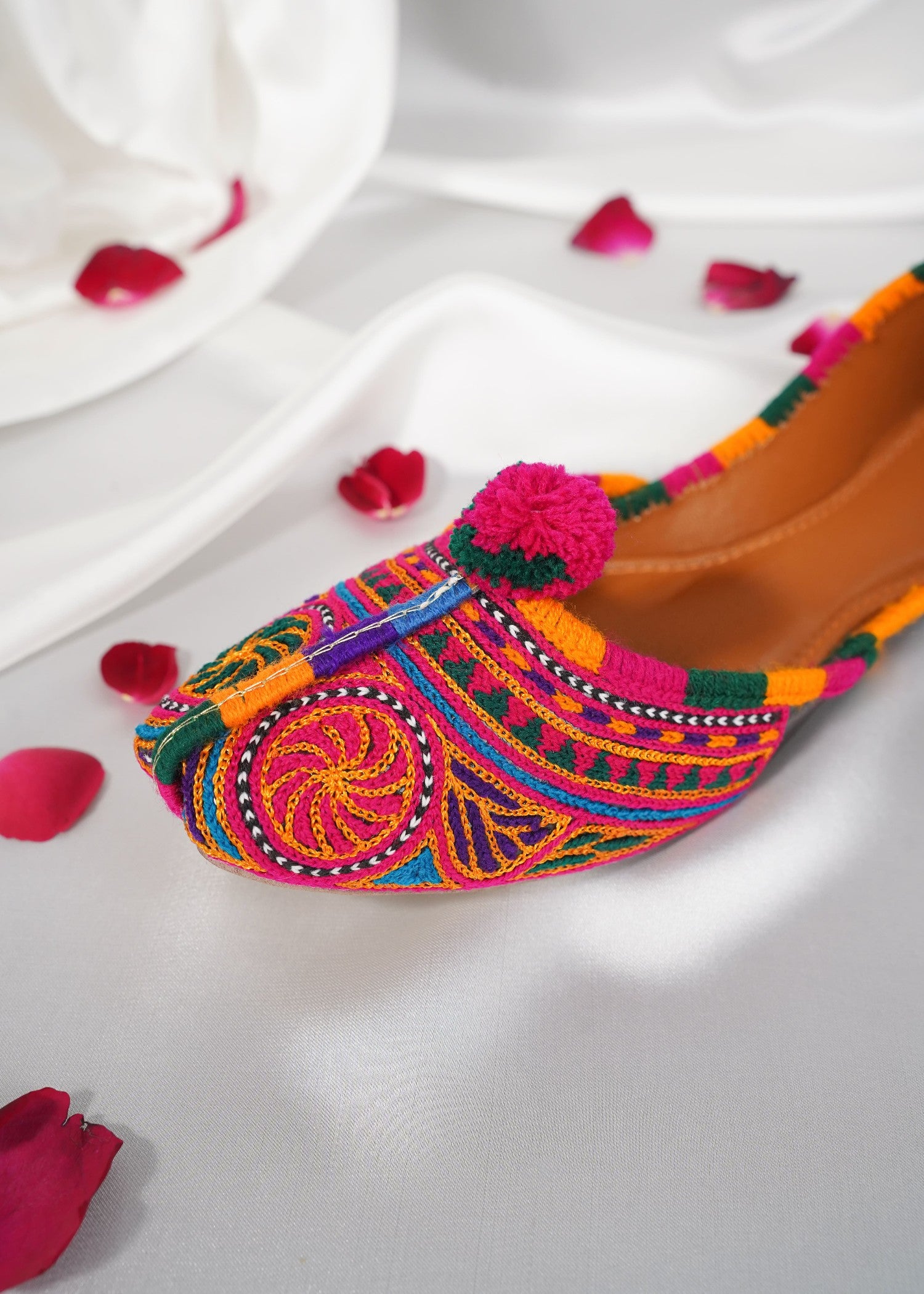Khussa in Multi by - High Quality Women Khussa EYJ1293