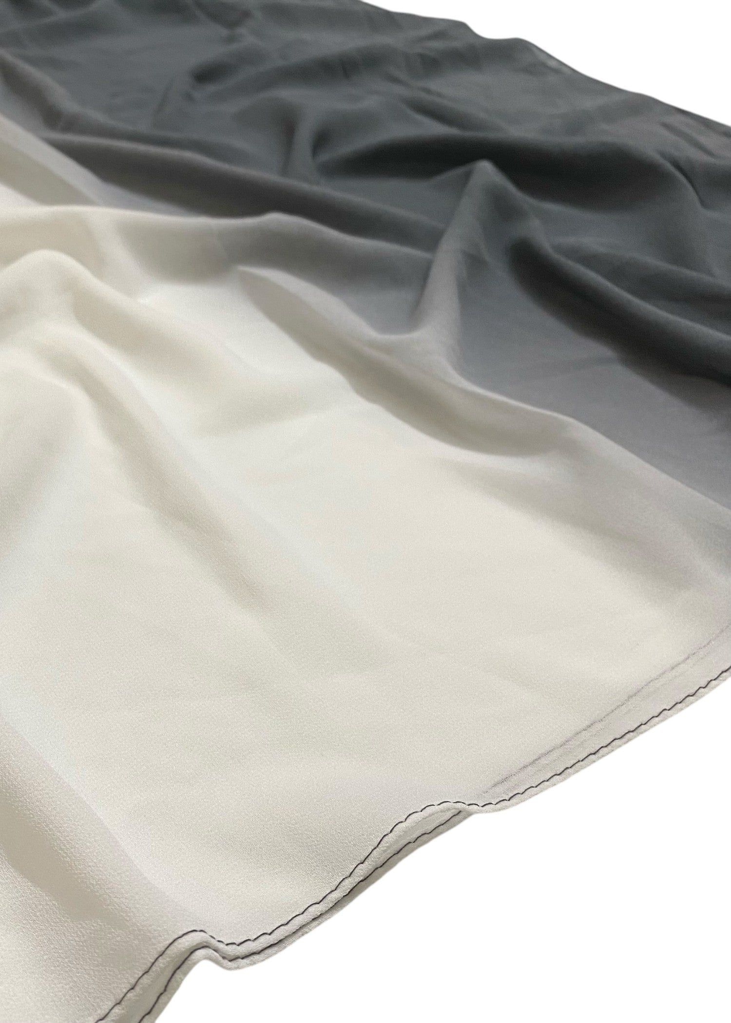 chiffon Hijab in Charcoal