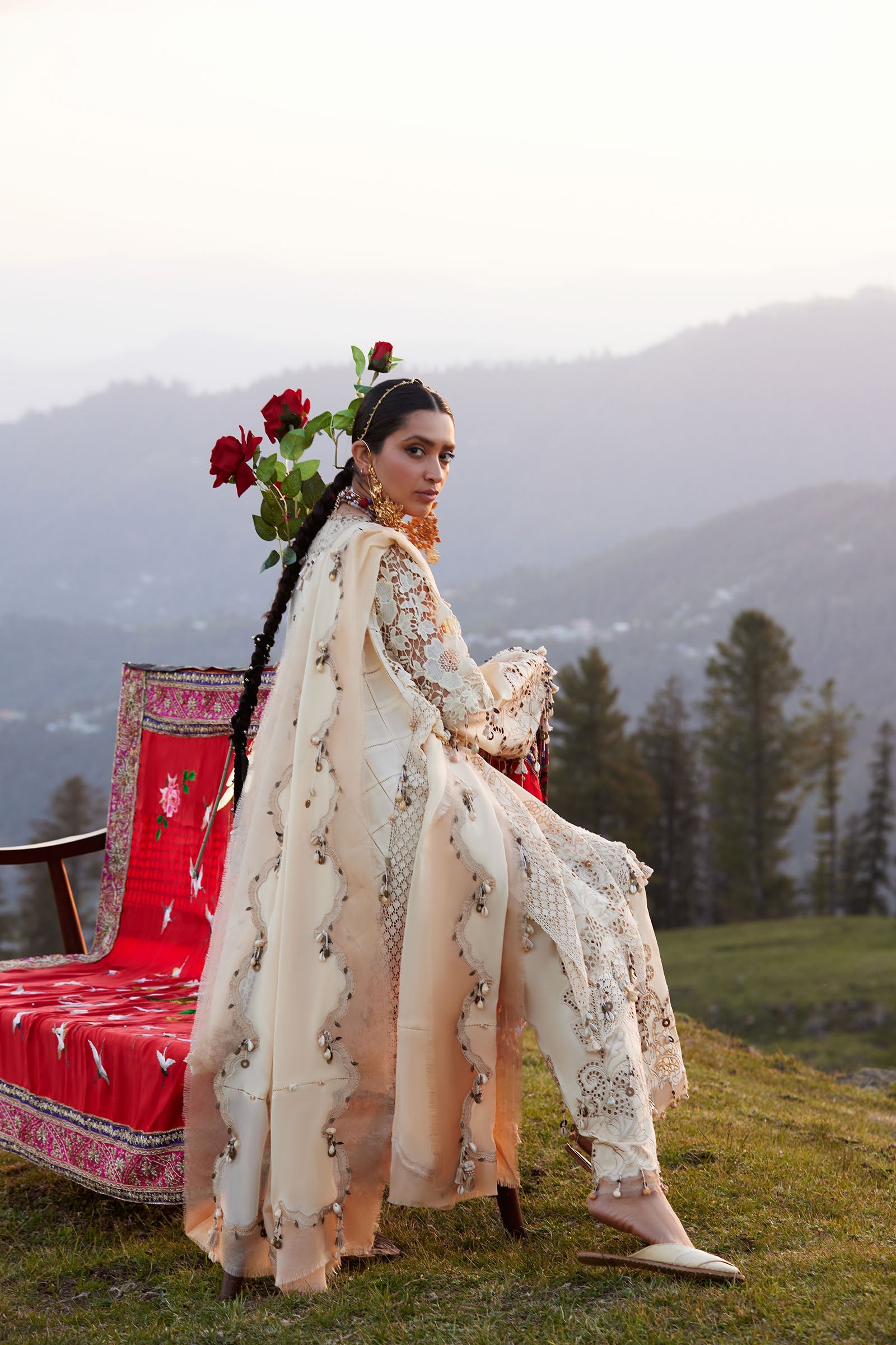 Kashmee Luxury Eid Lawn – BRUMINE (EL26-02 B)
