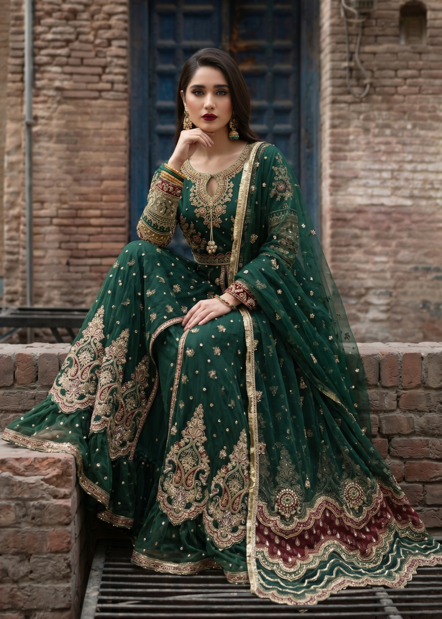 net Maxi in Green