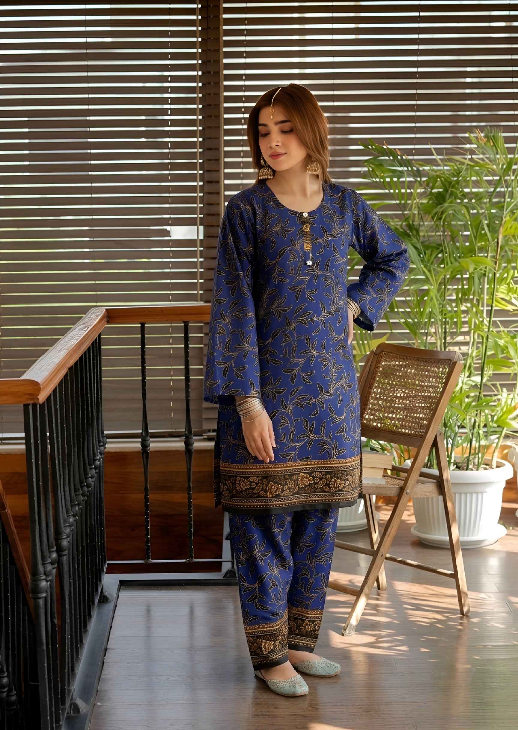 linen Co Ord Sets in Midnight