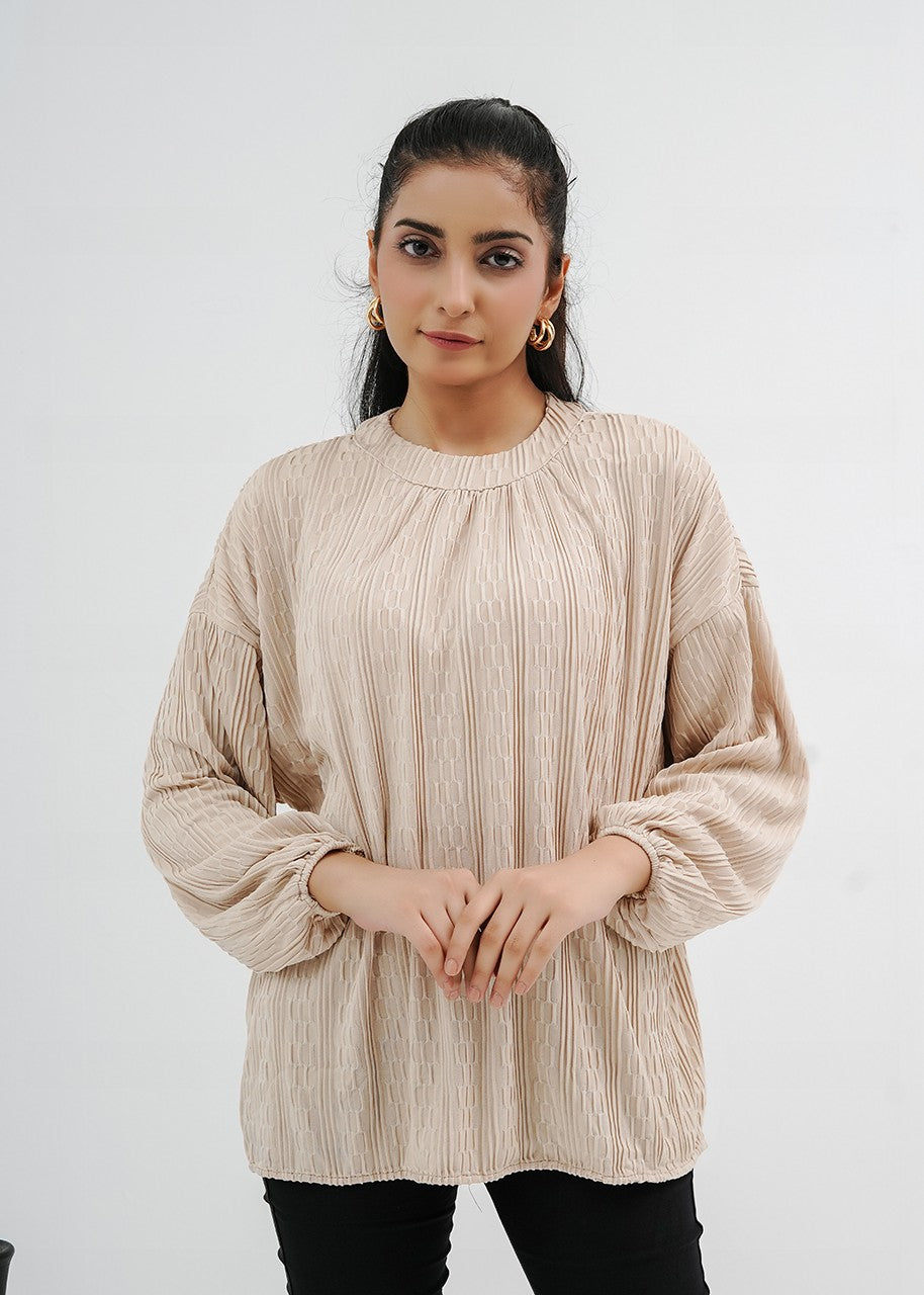 spandex Tunic in Ivory