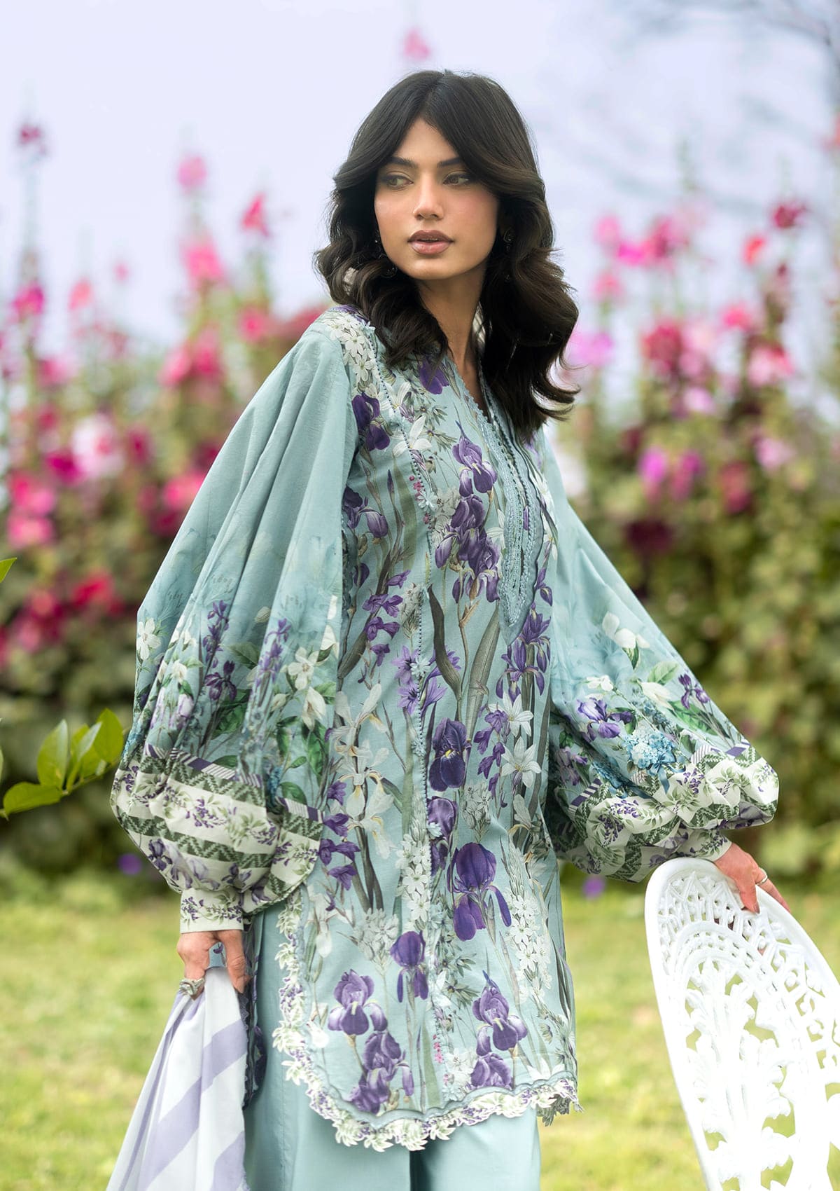 Bridgerton Prints Lawn – EPB-2B LADY EVER