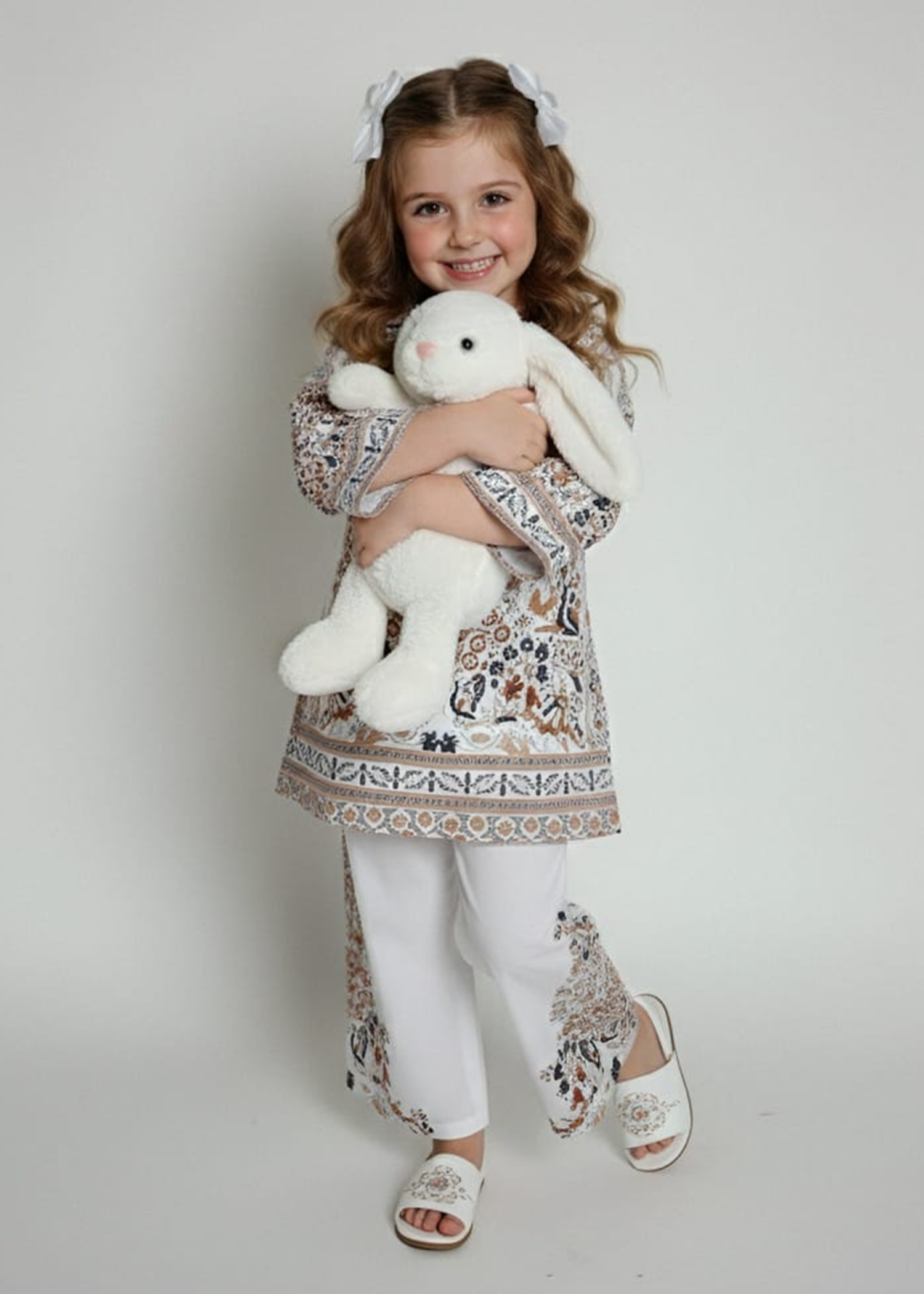 Co Ord Sets in Multi, white