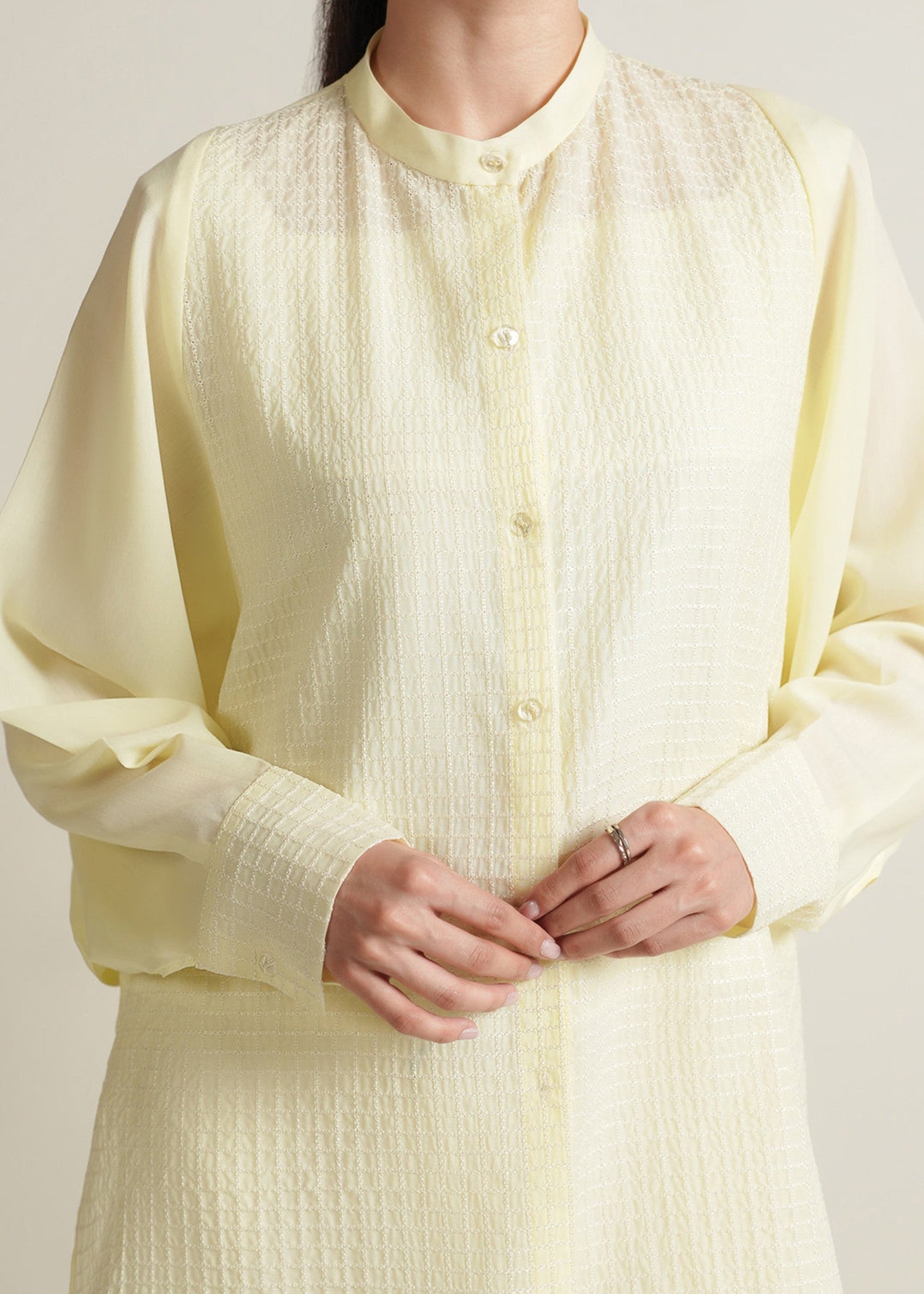 polycotton Kurti in Butter