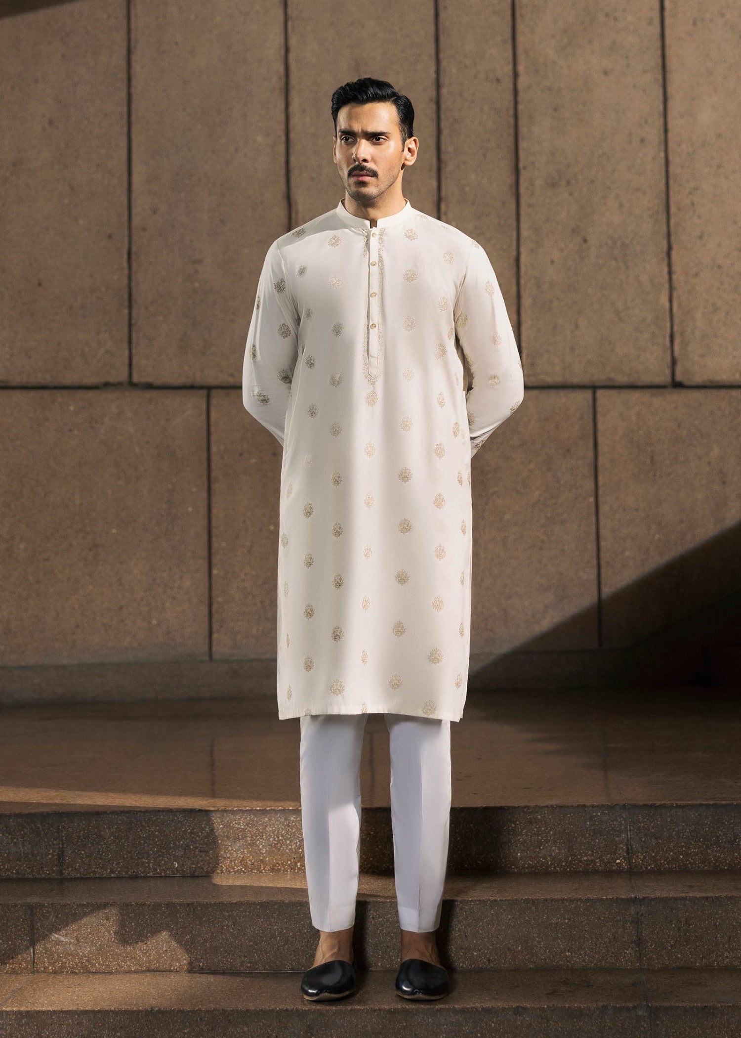 cotton Kurta in Off-white