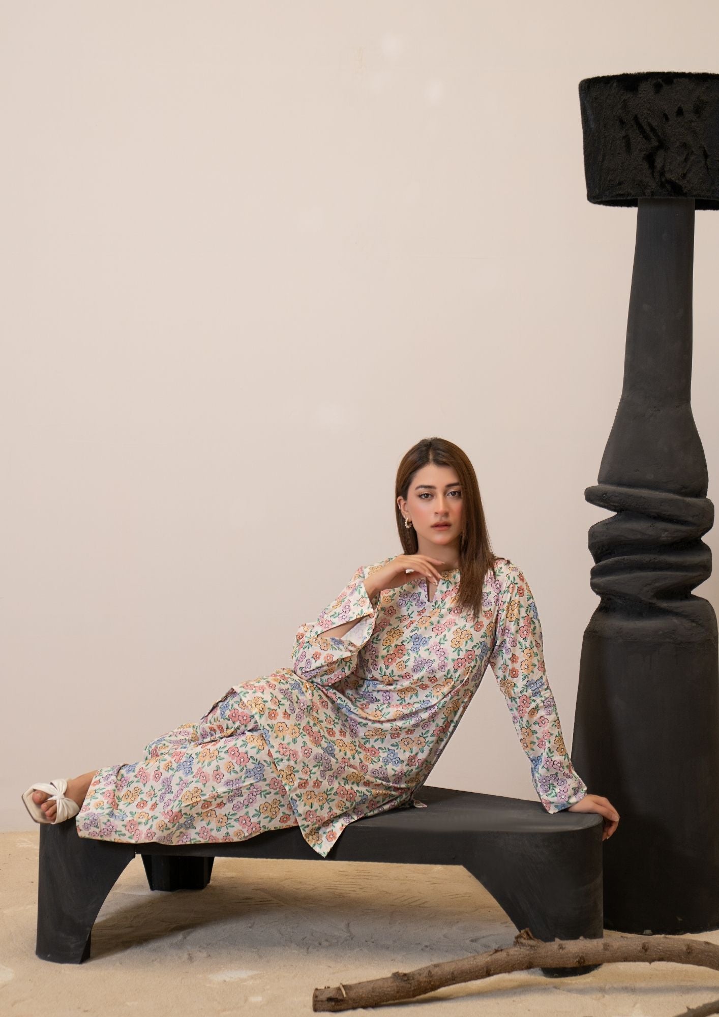 lawn Co Ord Sets in Cream