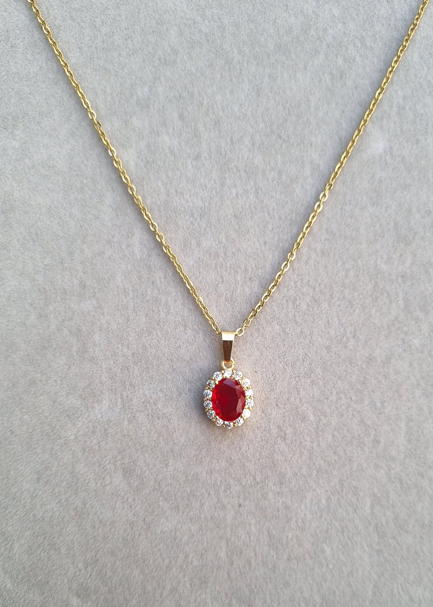 Necklace in Spicy red Color by - Trendy Women Necklace TLF5187