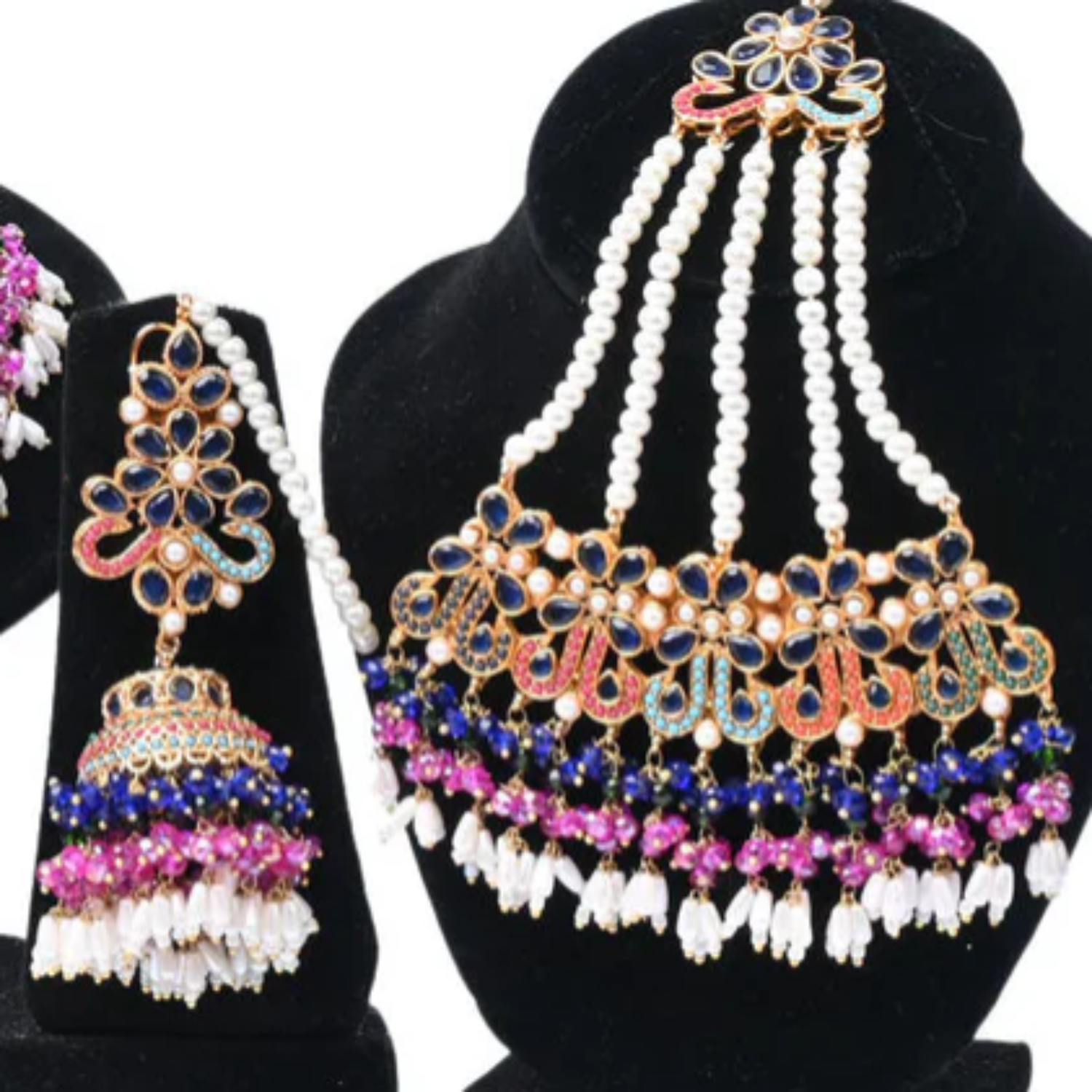 Choker in Multi Color by - Trendy Women Choker KGG2989