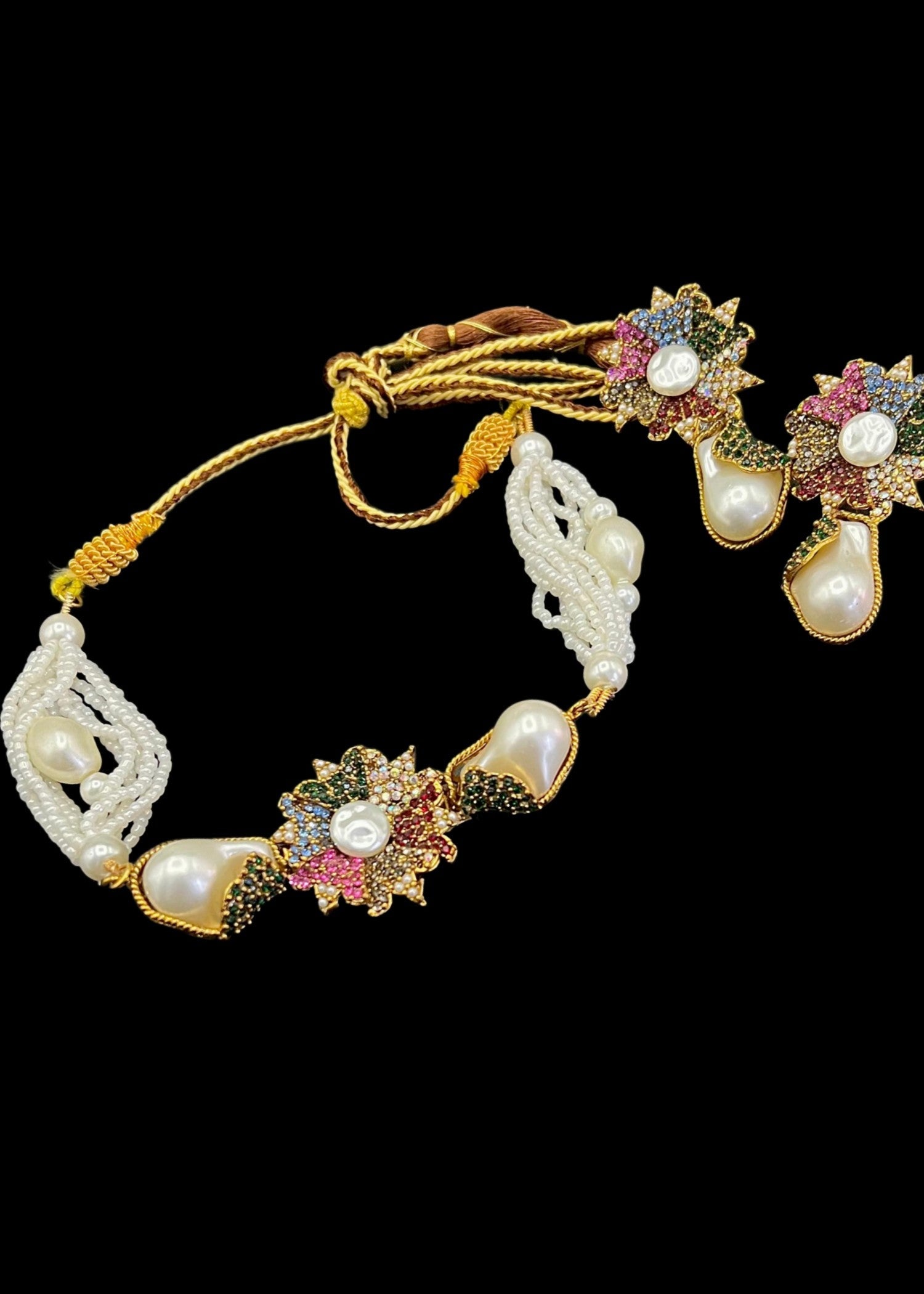 Jewelry Set in Multi Color by - Trendy Women Jewelry Set REY0878