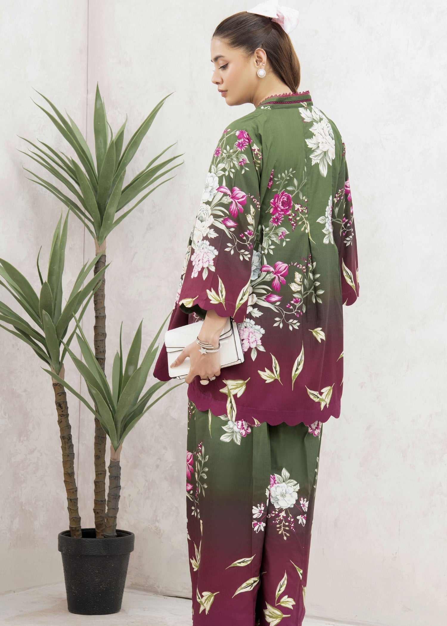linen Co ord Sets in Pistachio green