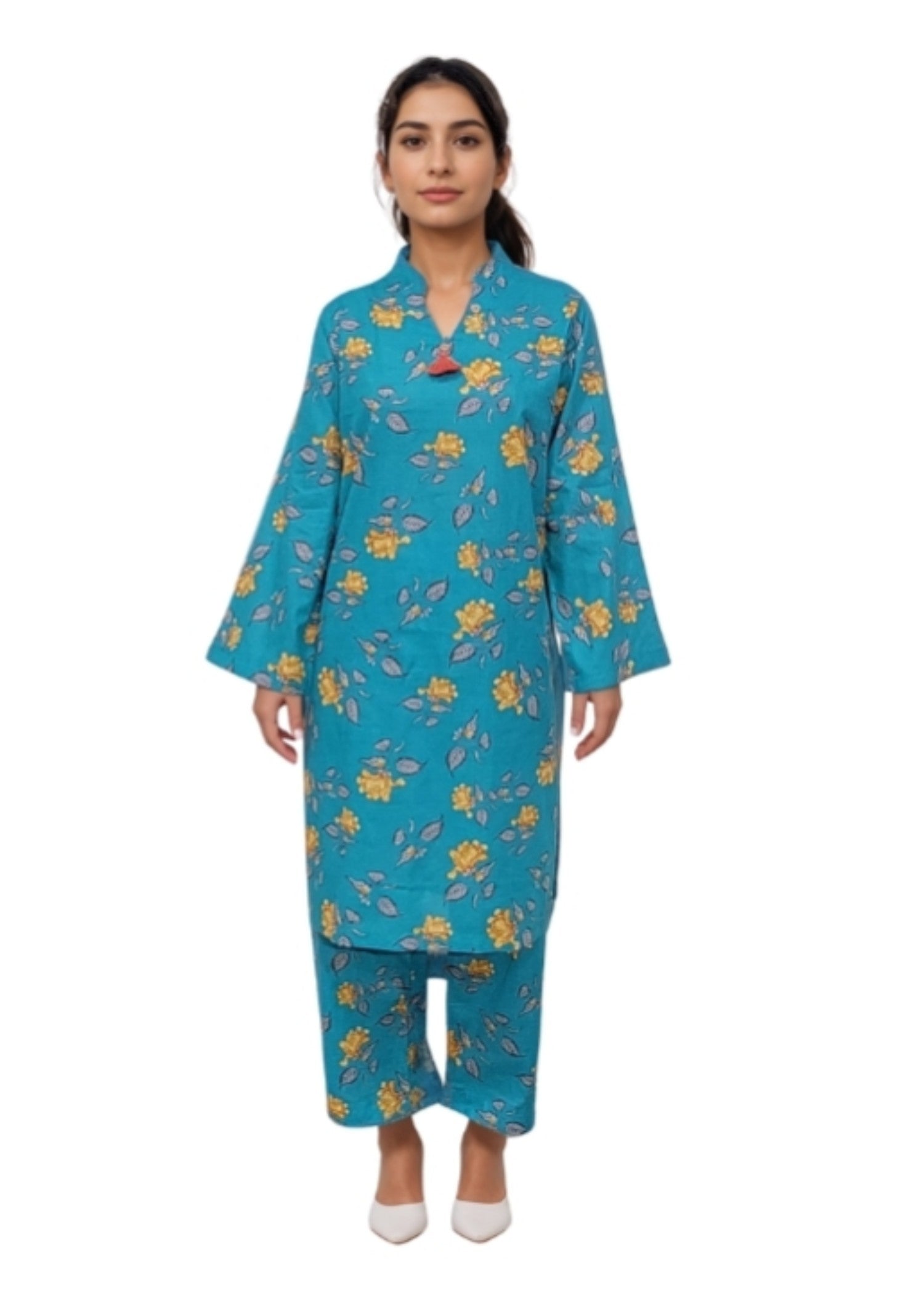 cambric Co Ord Sets in Dark cyan