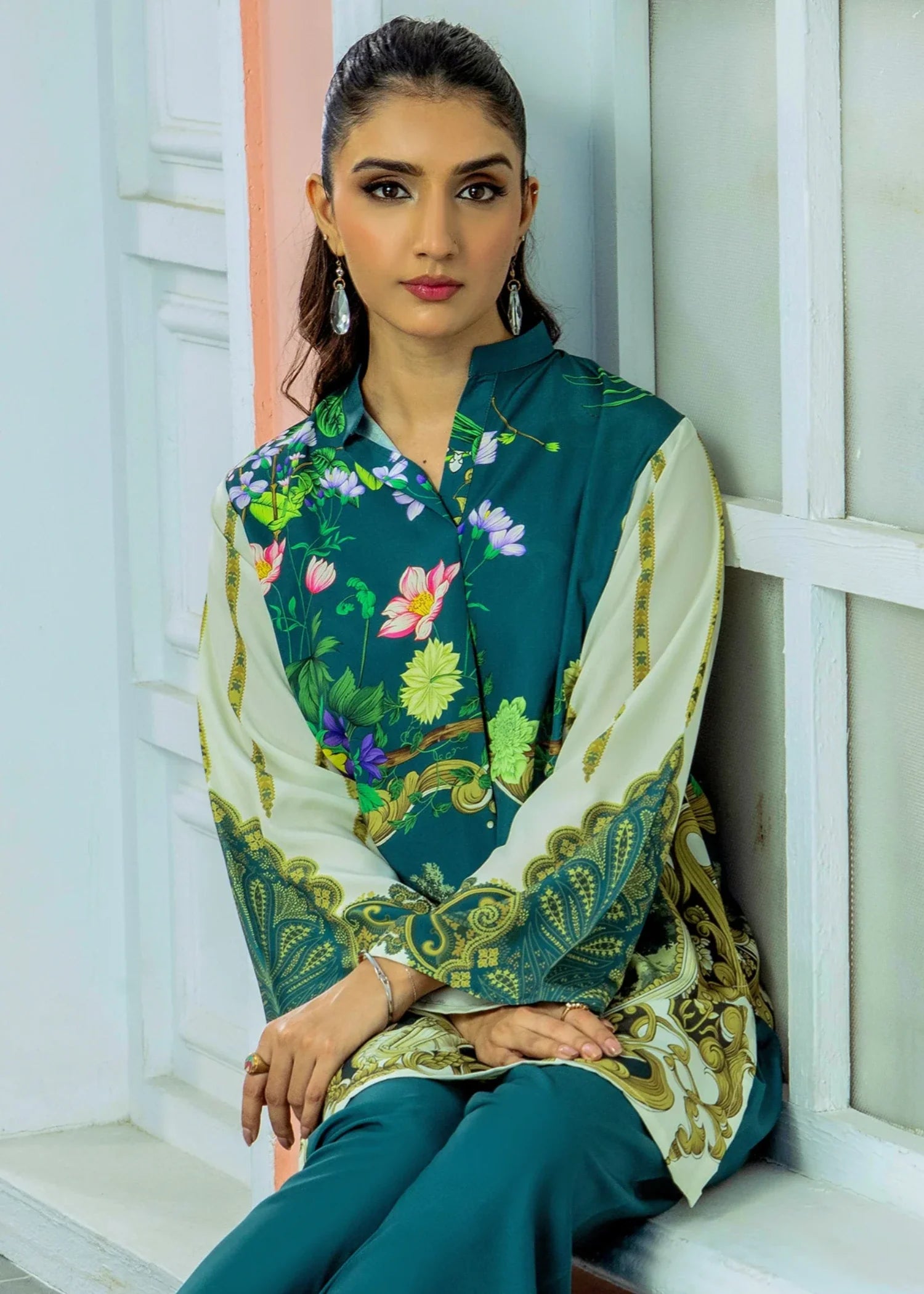 poly lawn Co ord Sets in Multi