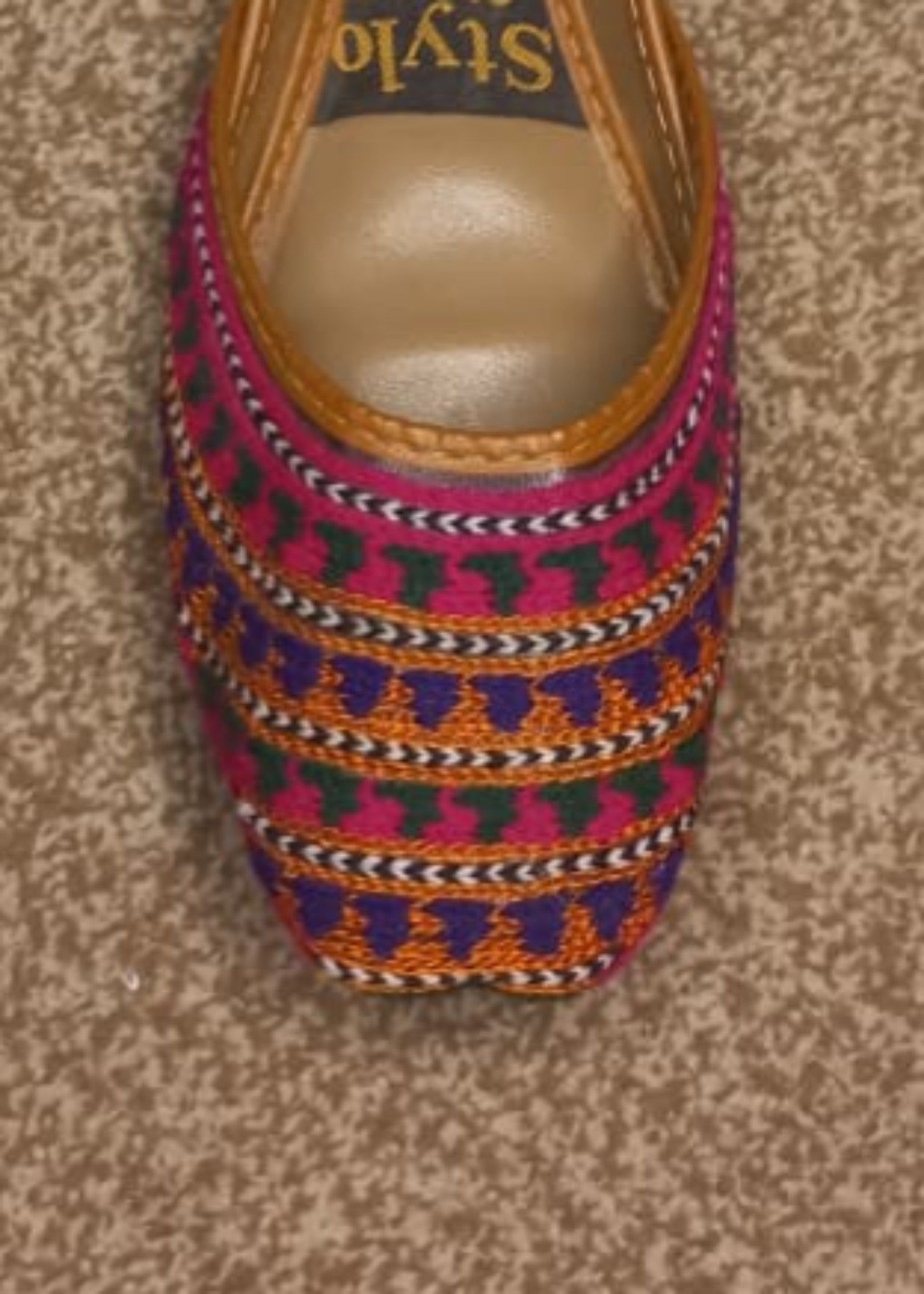 Khussa in Multi by - High Quality Women Khussa NCZ9525