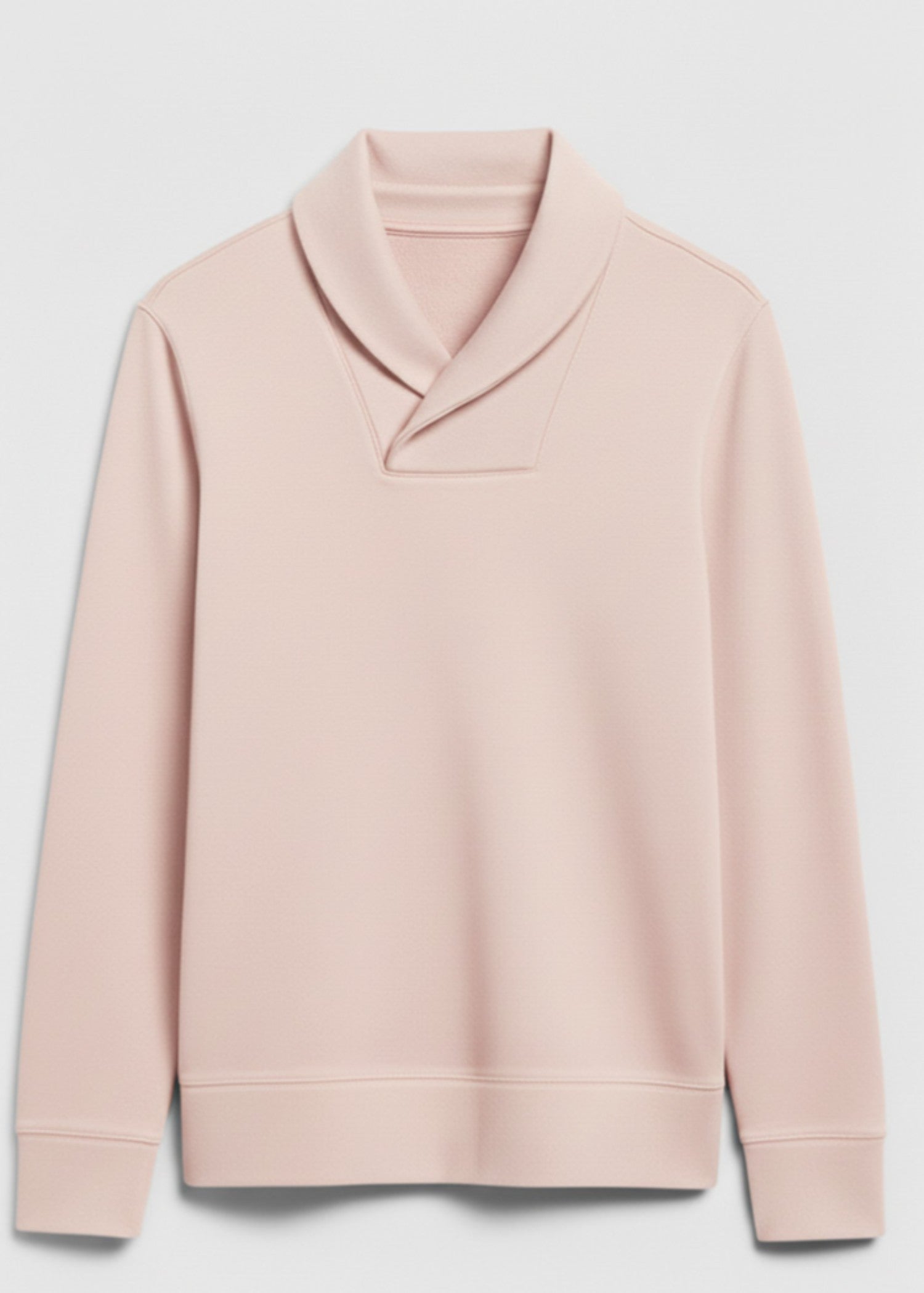fleece Sweatshirt in Peach pink