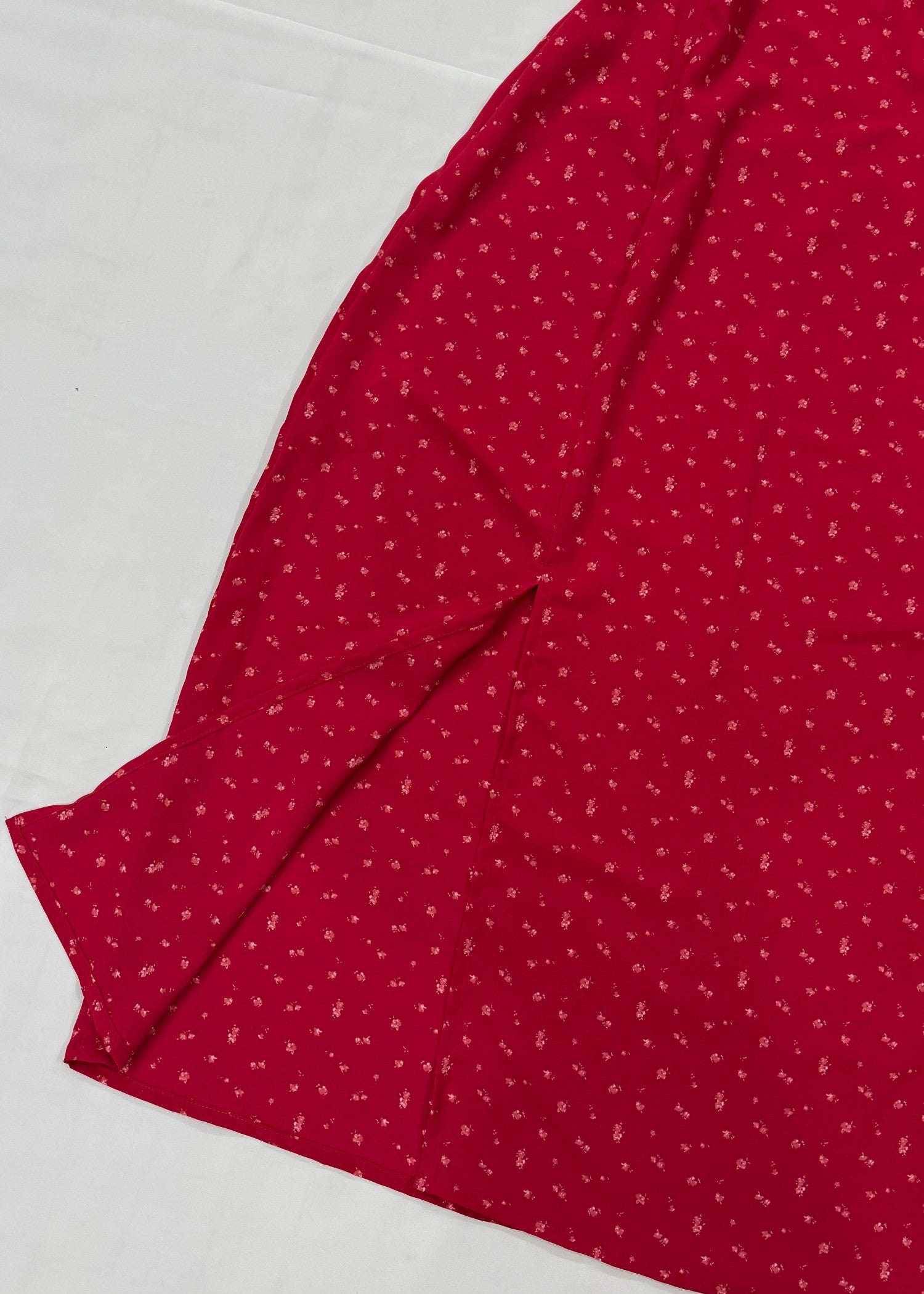 grip Dress in Ruby red