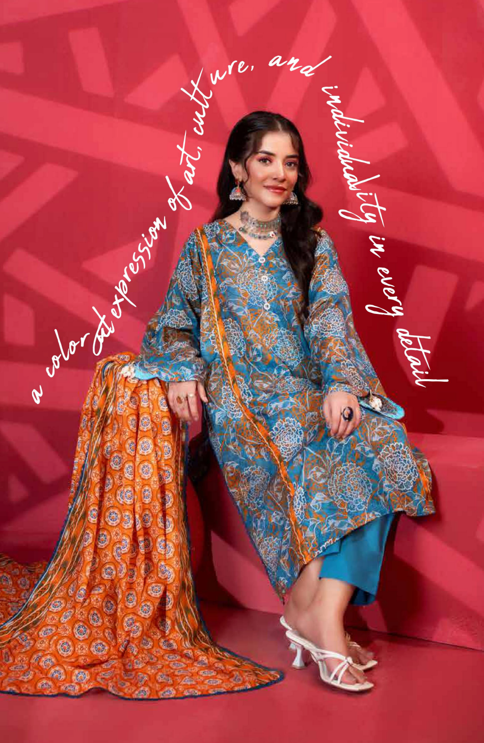 Printed Summer Lawn Drop 15 – 1