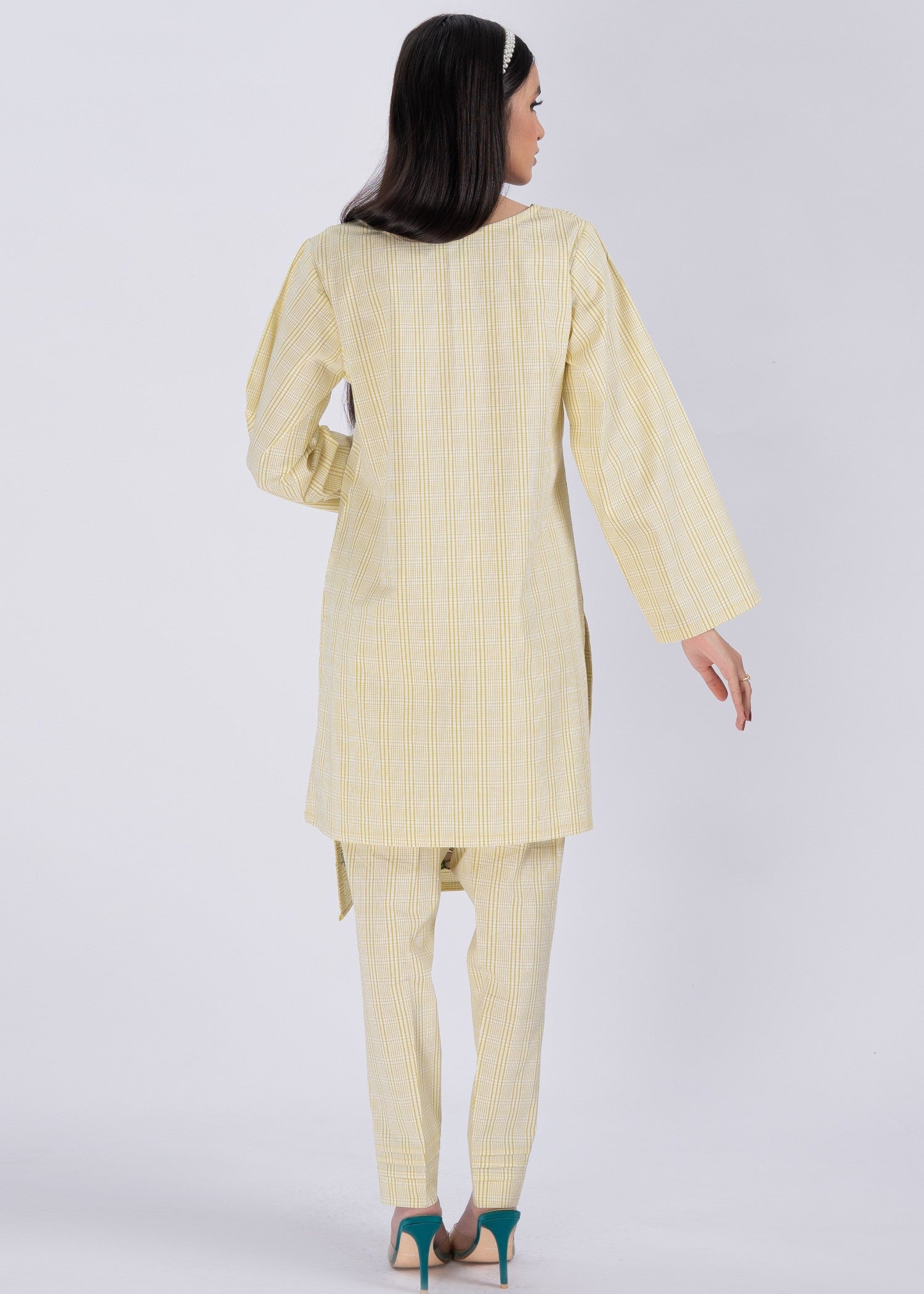 cambric Co Ord Sets in Key lime