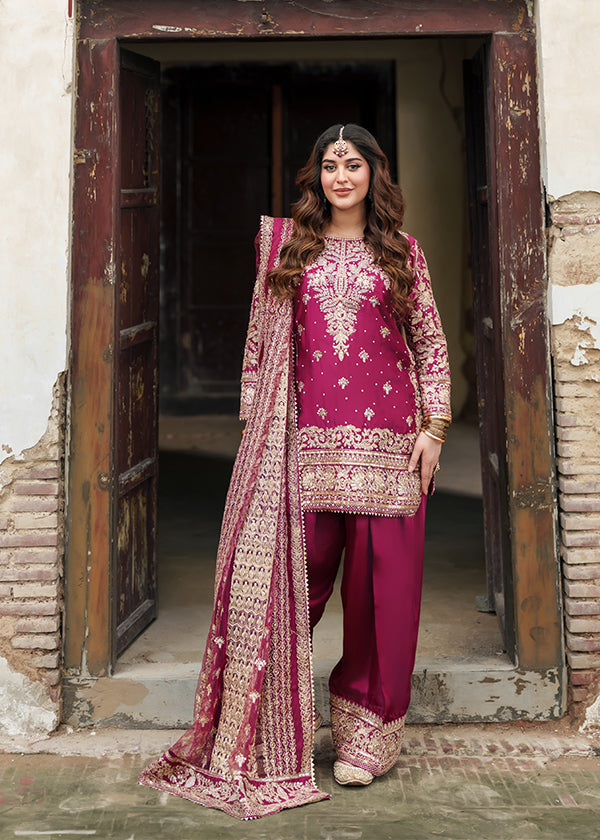 charmuse/shamooz Kurta Set in Magenta