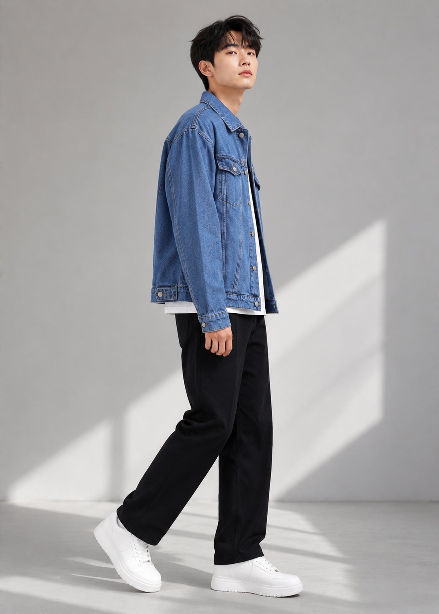 denim Jacket in Midnight blue