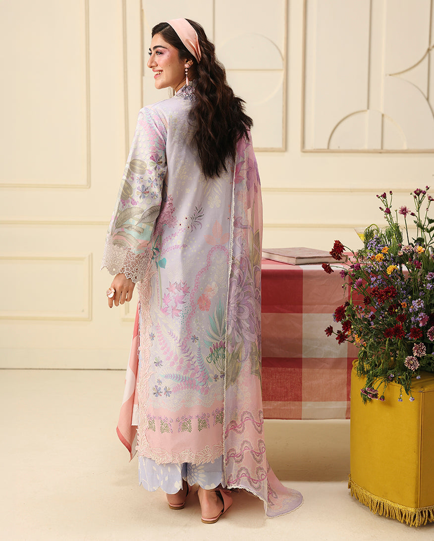 Hemline Soleil Prints Lawn – Flora Amour