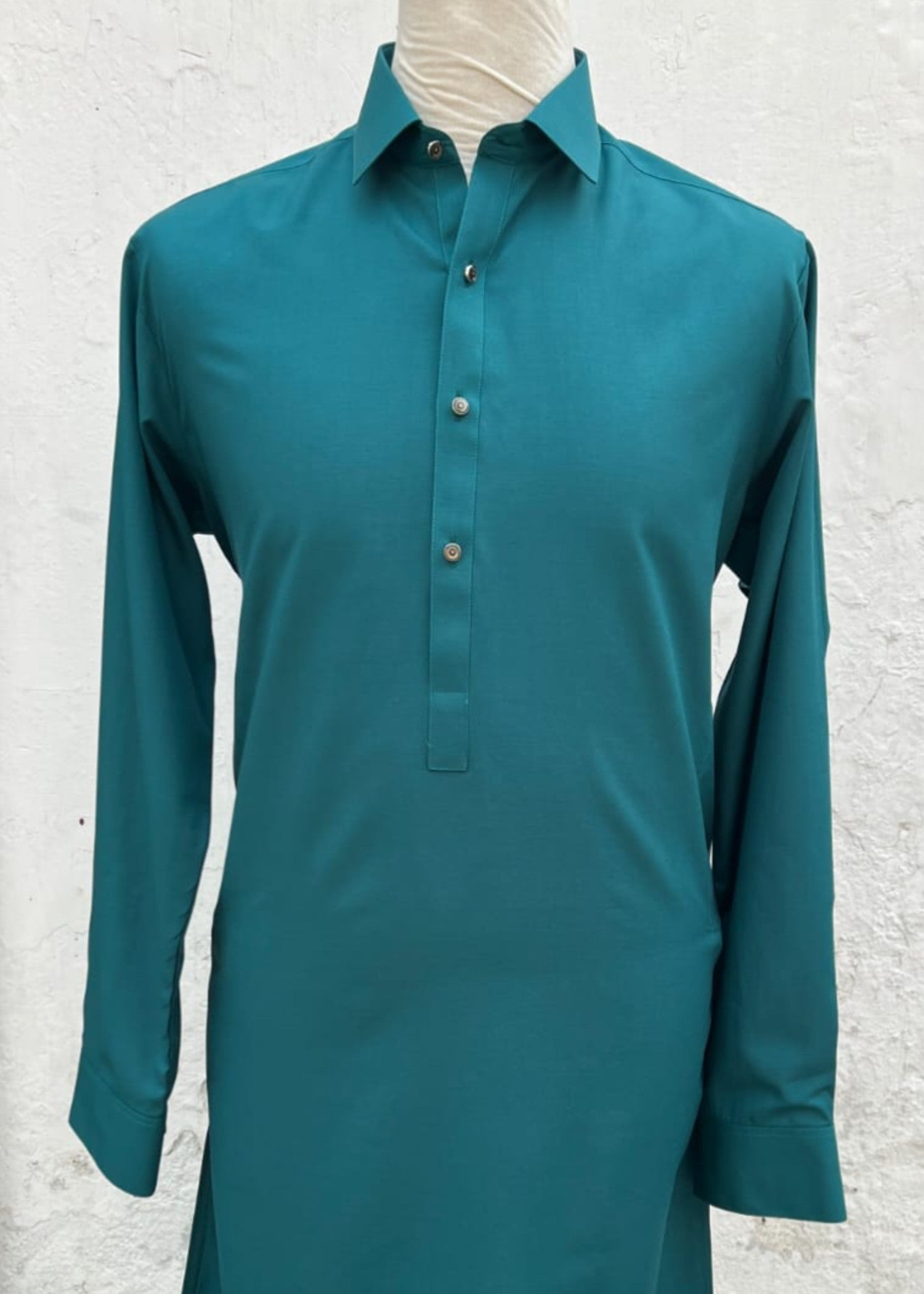 wash & wear Shalwar Kameez in Green