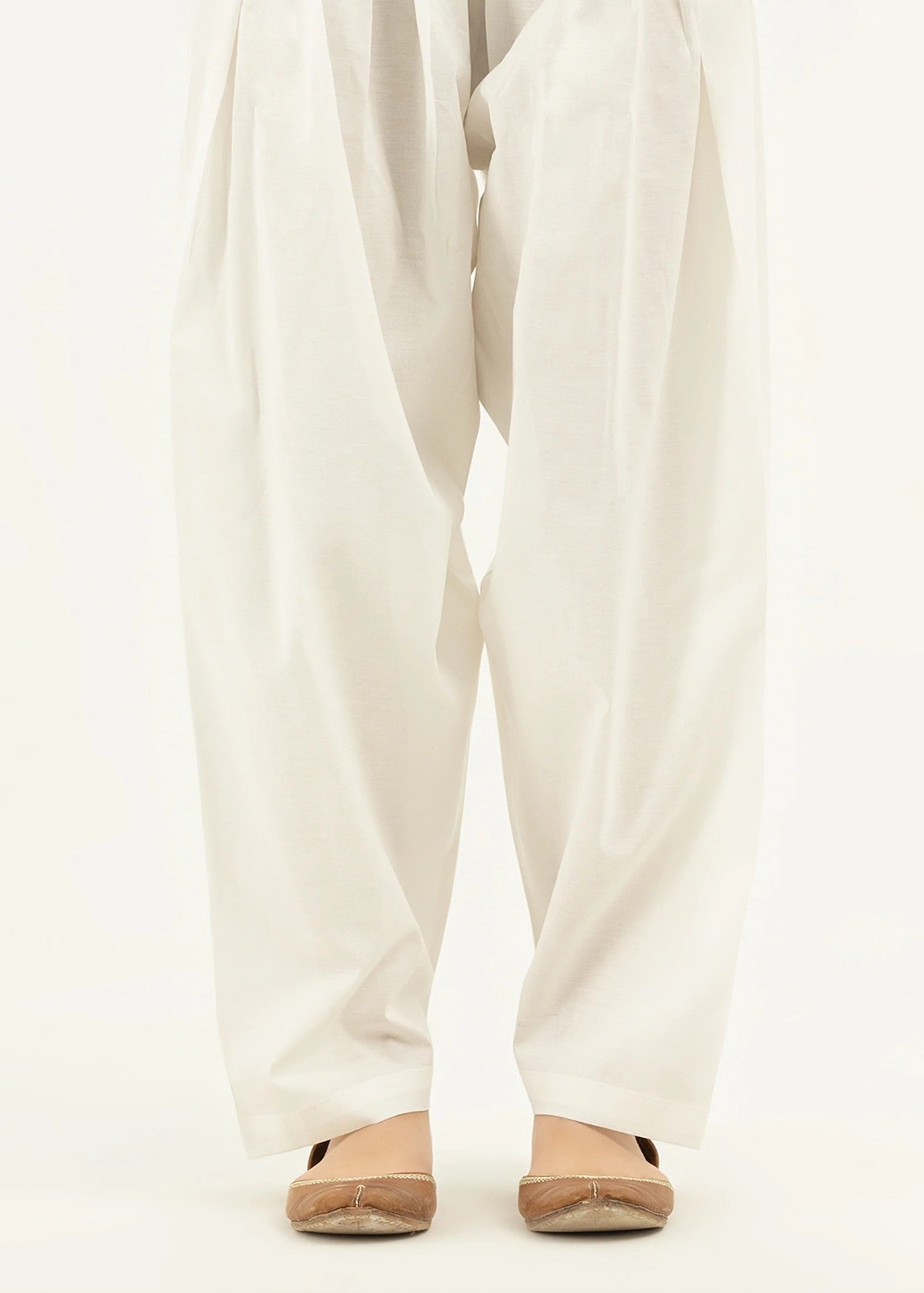 cotton Shalwar in White