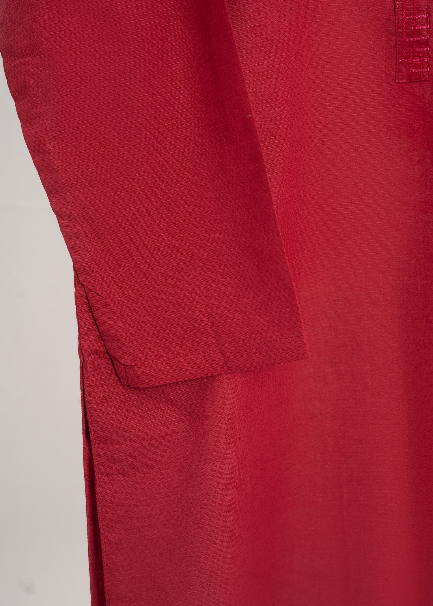 cotton Kurta in Maroon