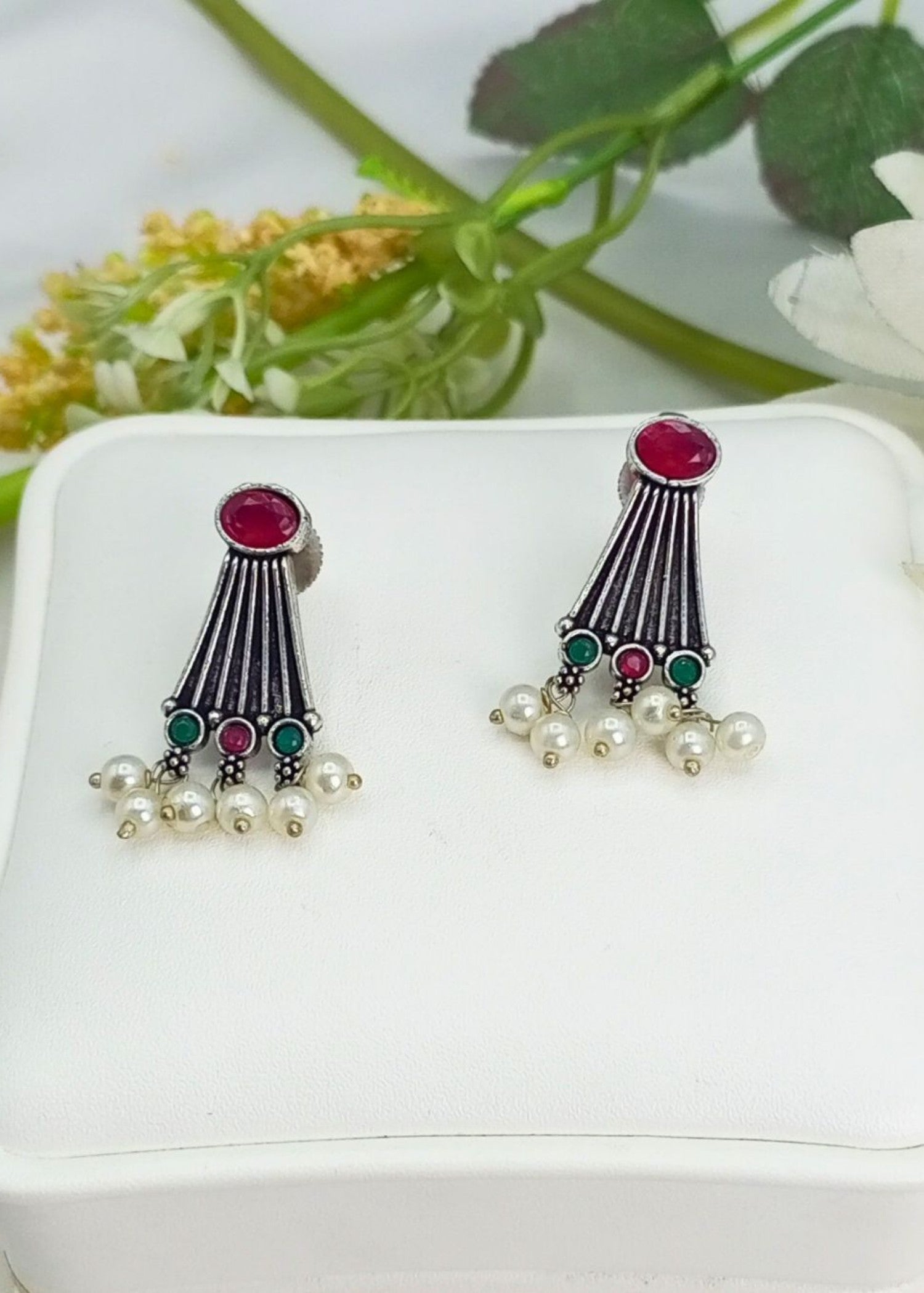 Jewelry Set in Multi Color by - Trendy Women Jewelry Set EMZ0007