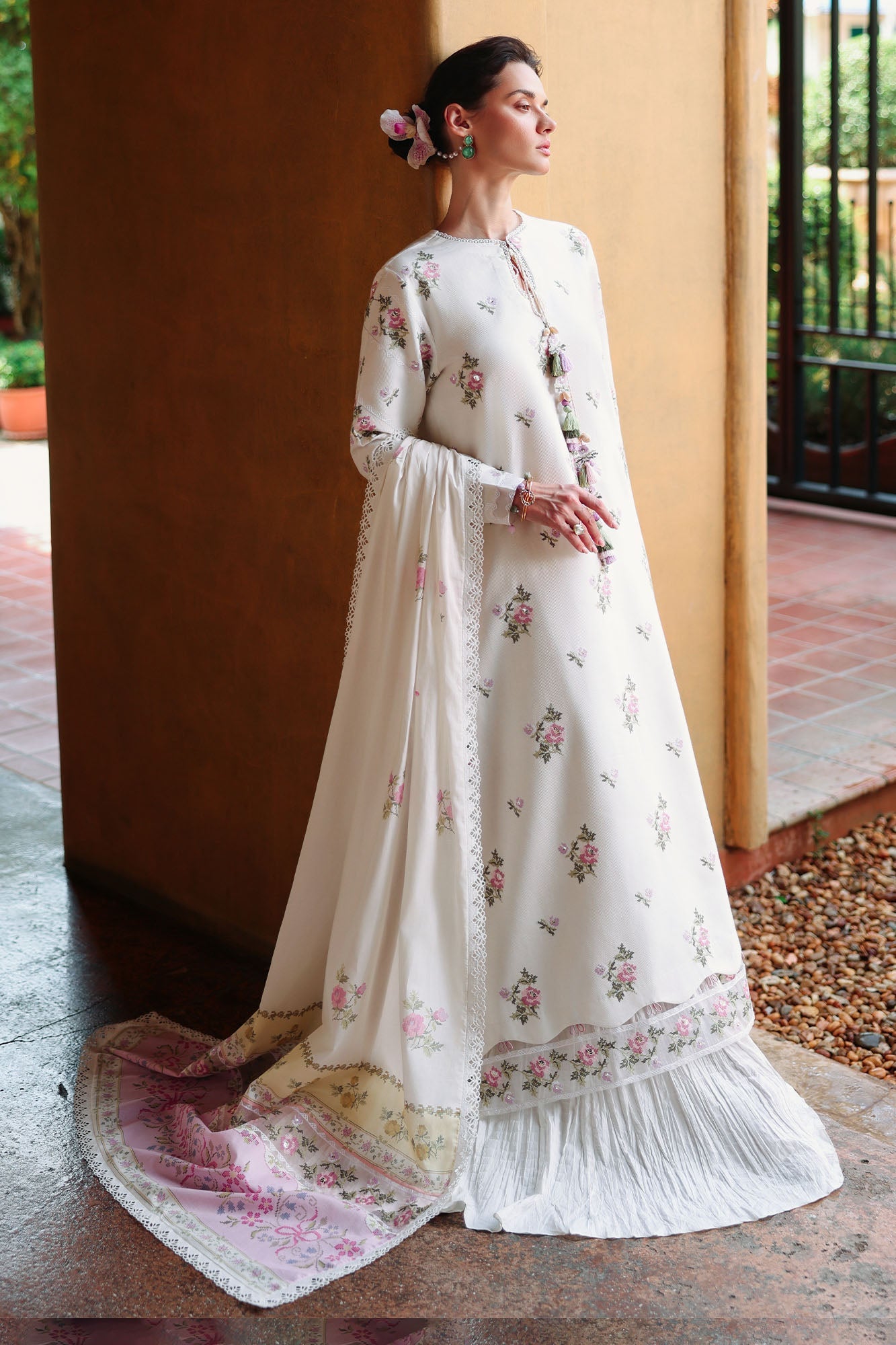 Eid Lawn Edit – Garden Ivory