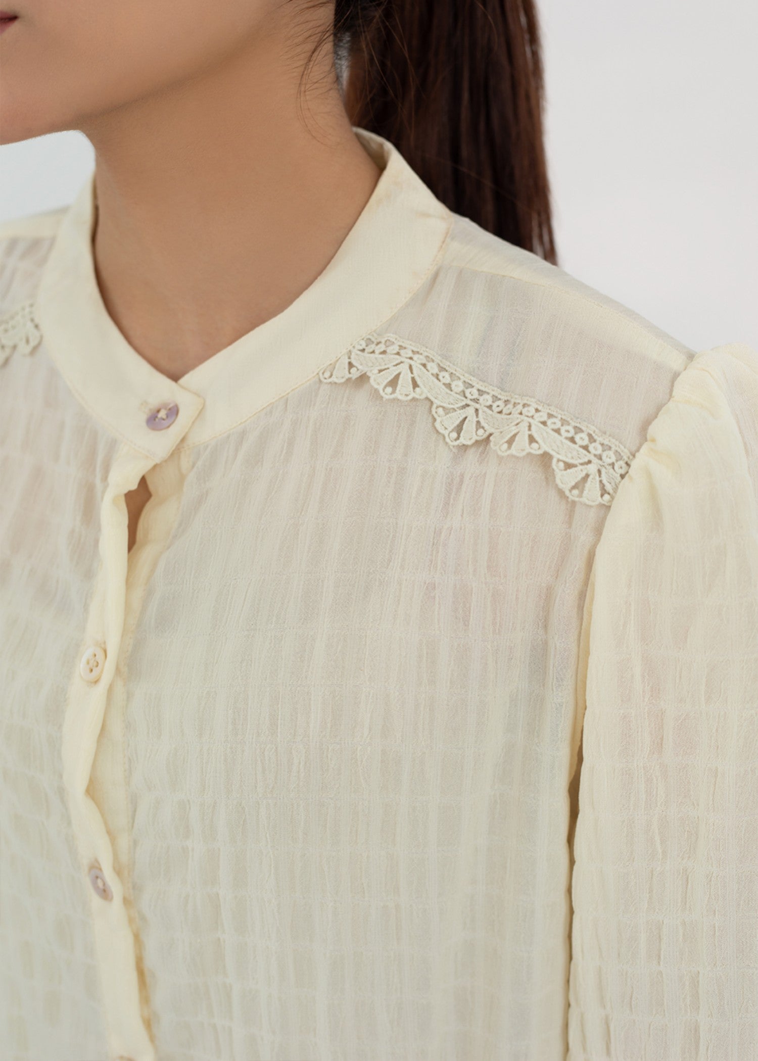 cotton Top in Cream